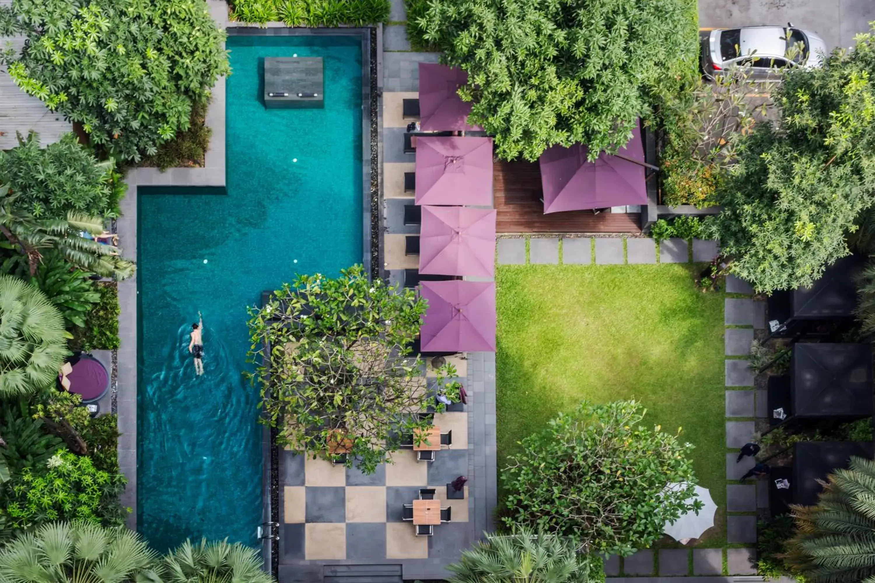 Bird's eye view in Sora Resort & Suites Sukhumvit Bird's eye view in Sora Resort & Suites Sukhumvit