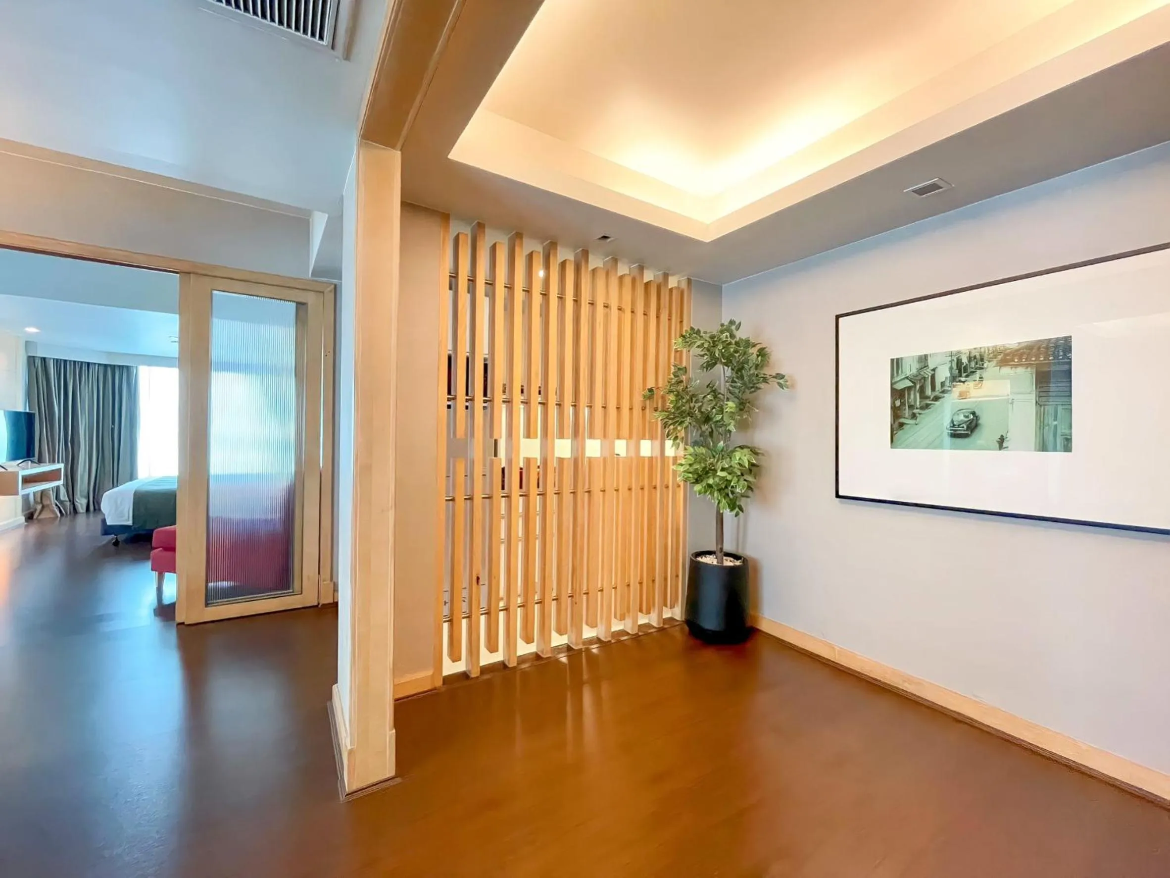 Photo of the whole room, Bed in Sora Resort & Suites Sukhumvit