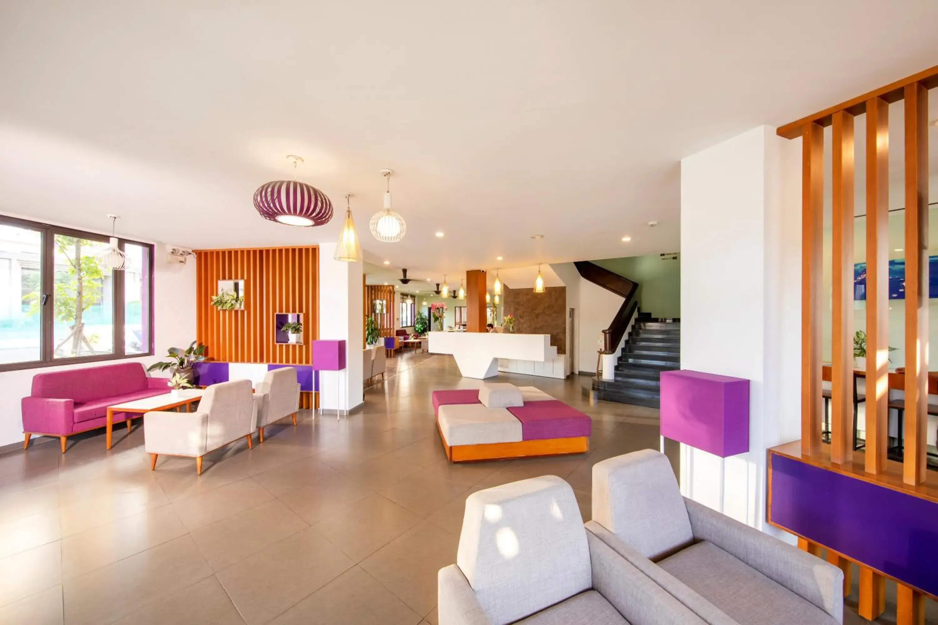 Lobby or reception in ÊMM Hotel Hue Lobby or reception in ÊMM Hotel Hue