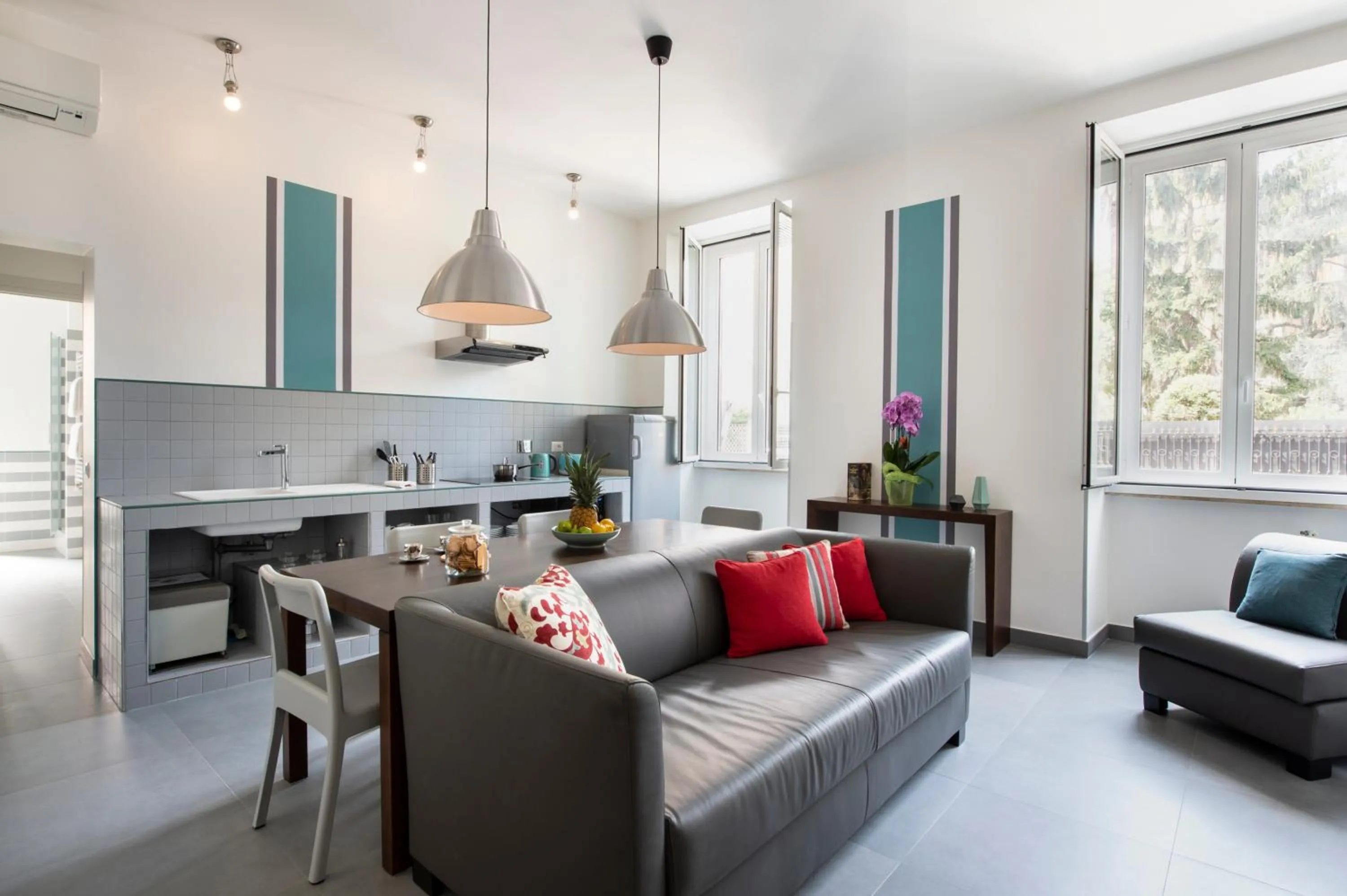 Living room in Residenza Termini