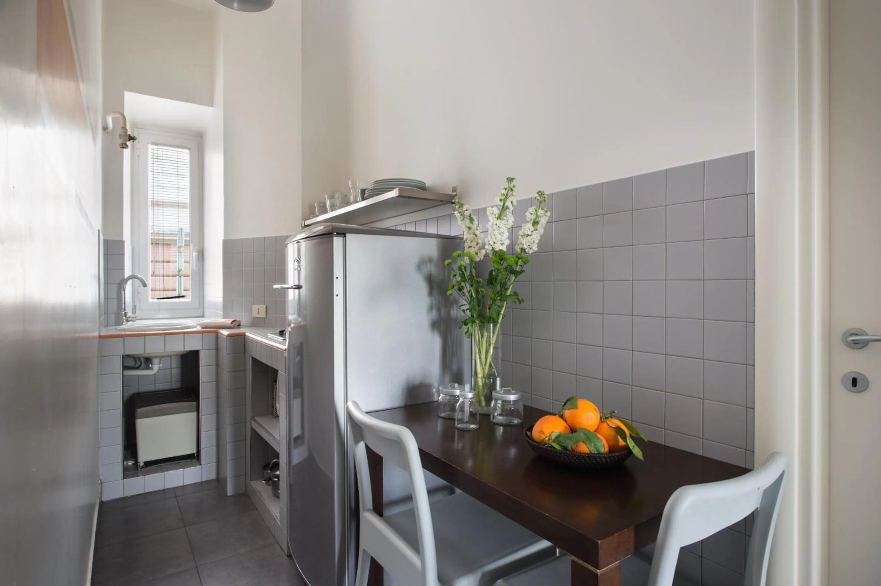 Kitchen or kitchenette in Residenza Termini