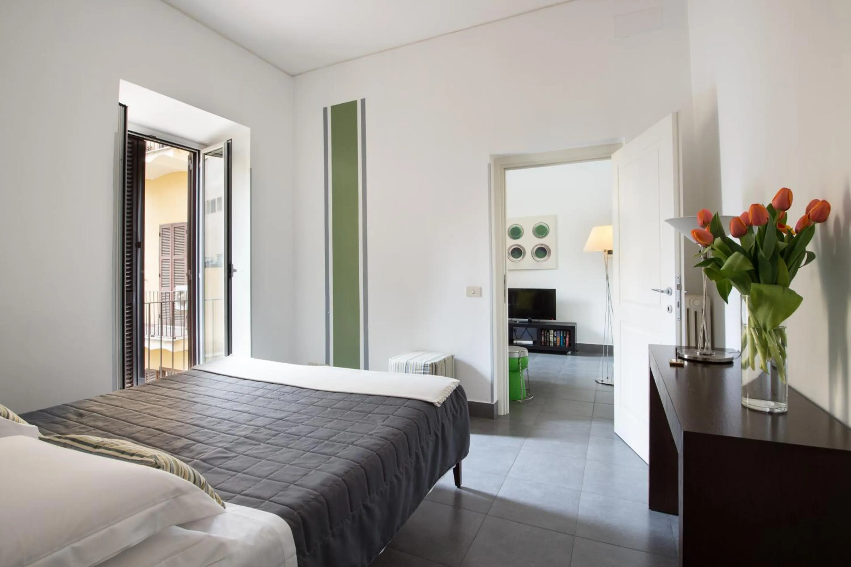 Bedroom, Bed in Residenza Termini