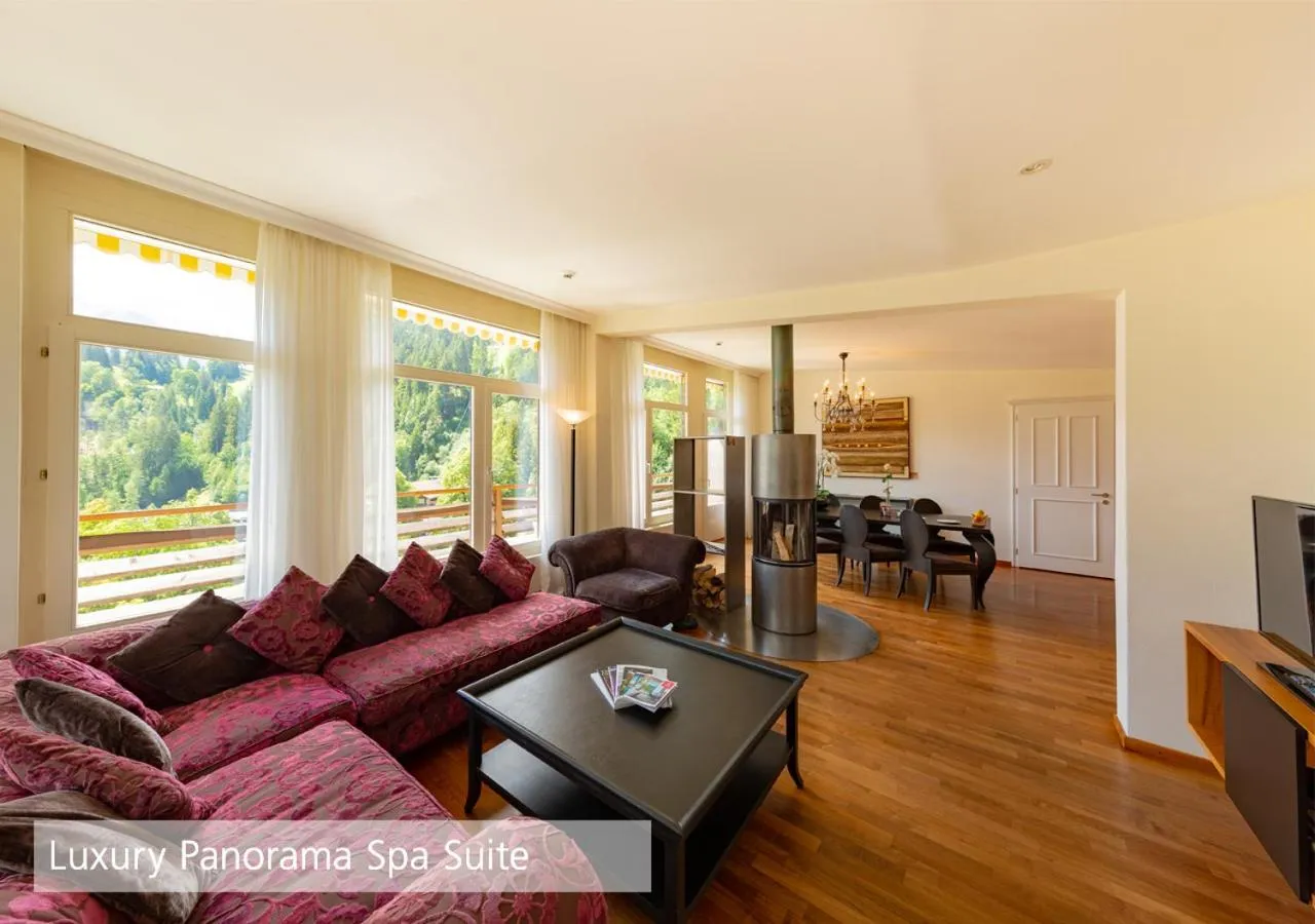 Living room in Lenkerhof gourmet spa resort - Relais & Châteaux