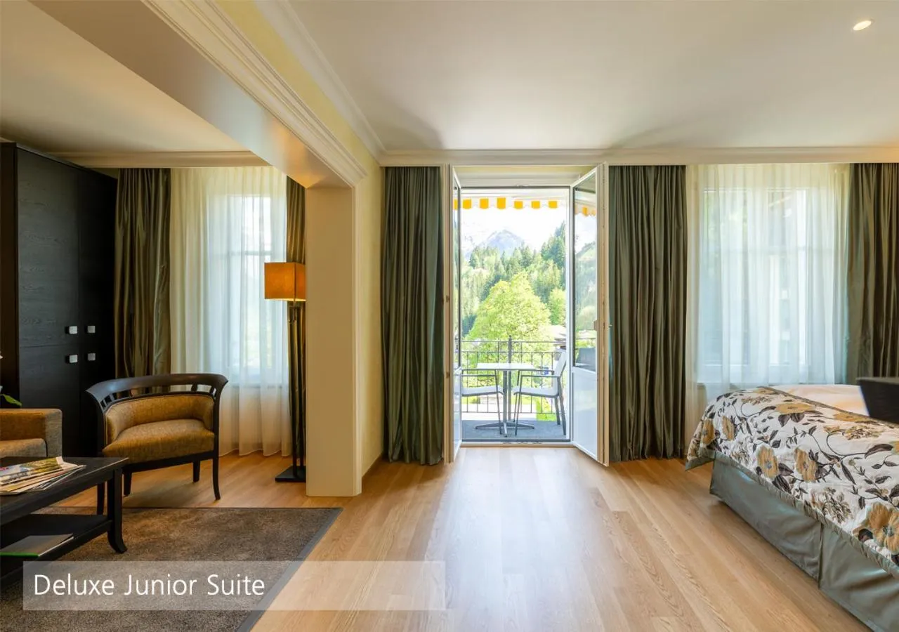 Photo of the whole room, Bed in Lenkerhof gourmet spa resort - Relais & Châteaux