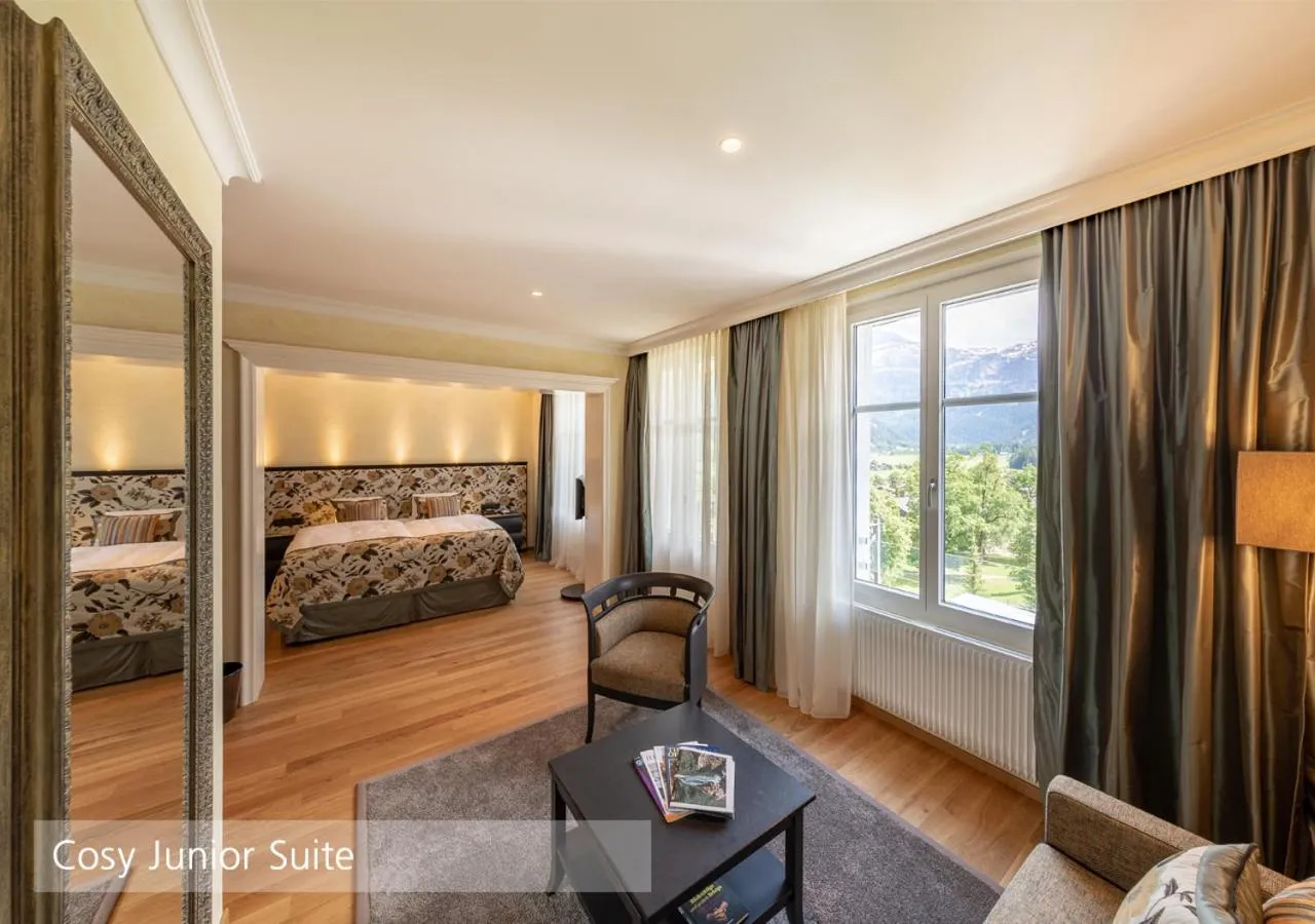 Bed in Lenkerhof gourmet spa resort - Relais & Châteaux