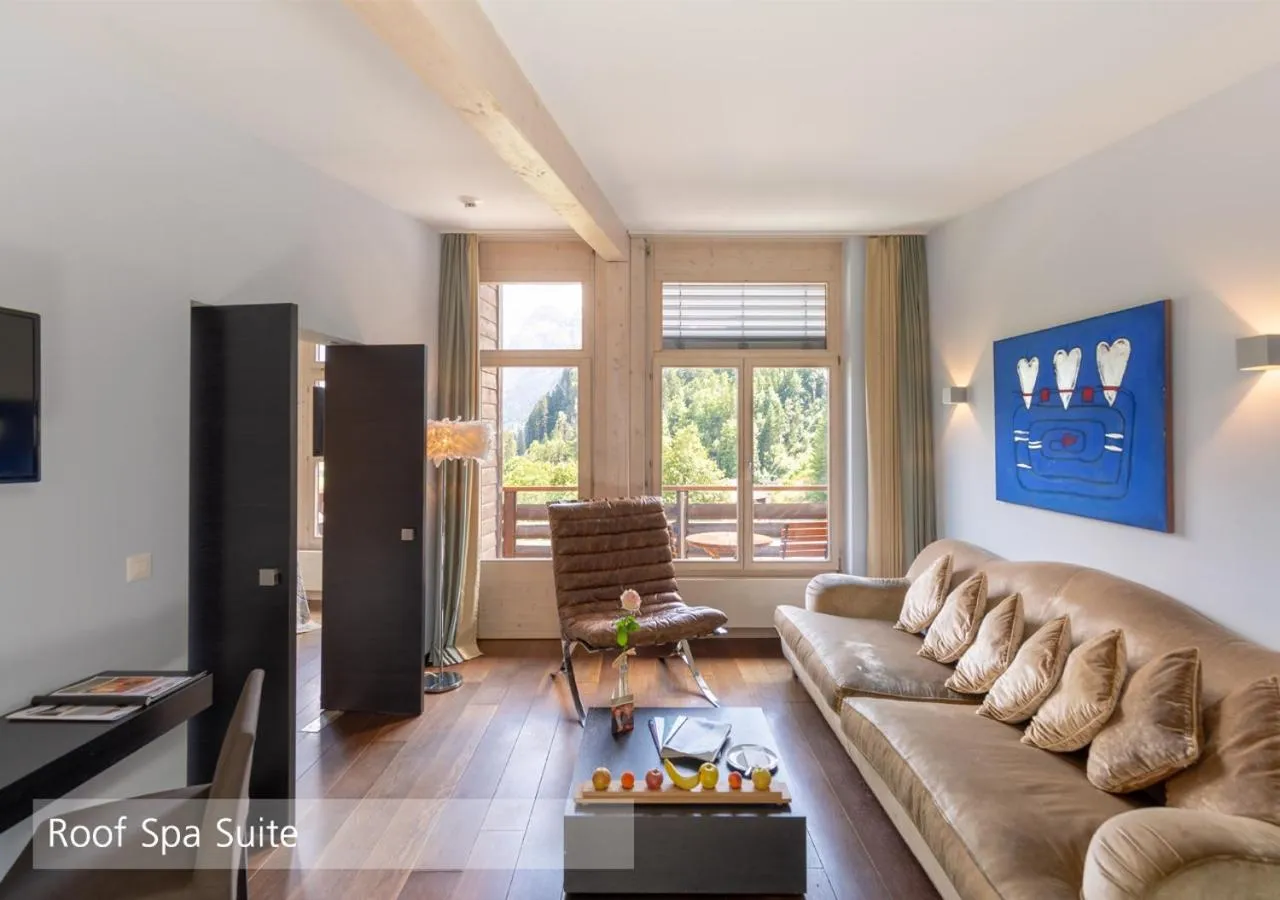 Living room in Lenkerhof gourmet spa resort - Relais & Châteaux