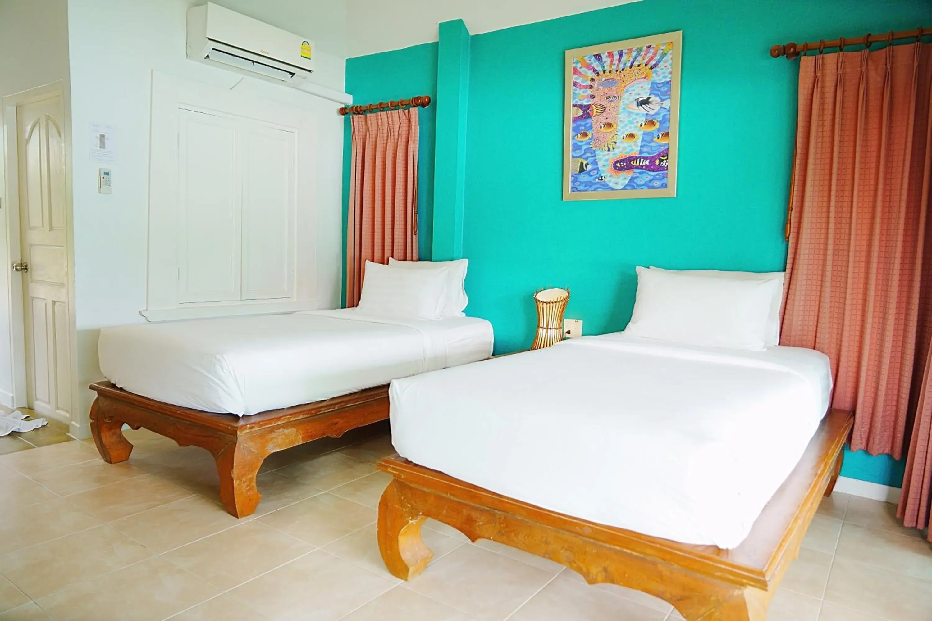 Bed in Bayview Resort Phi Phi Island - Beach Front Resort Bed in Bayview Resort Phi Phi Island - Beach Front Resort