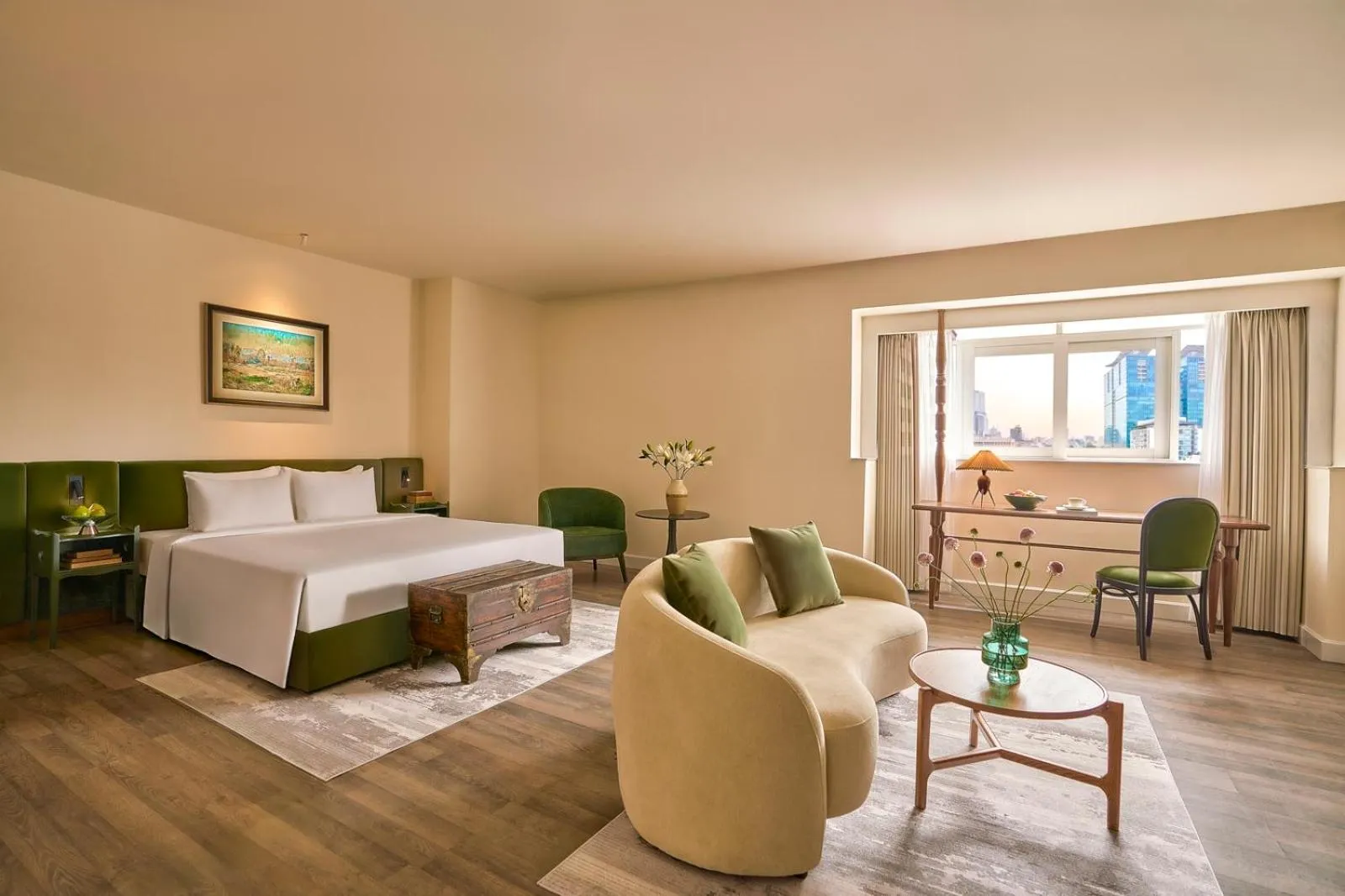 Bed in M Village Hotel Premier Thi Sách