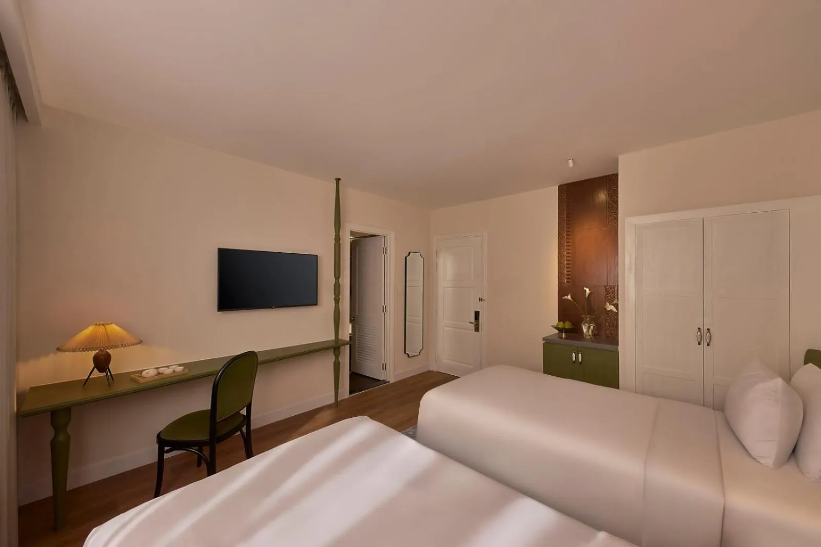 TV and multimedia, Bed in M Village Hotel Premier Thi Sách