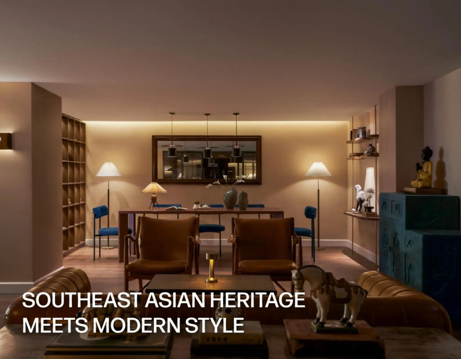 Seating area in M Village Hotel Premier Thi Sách