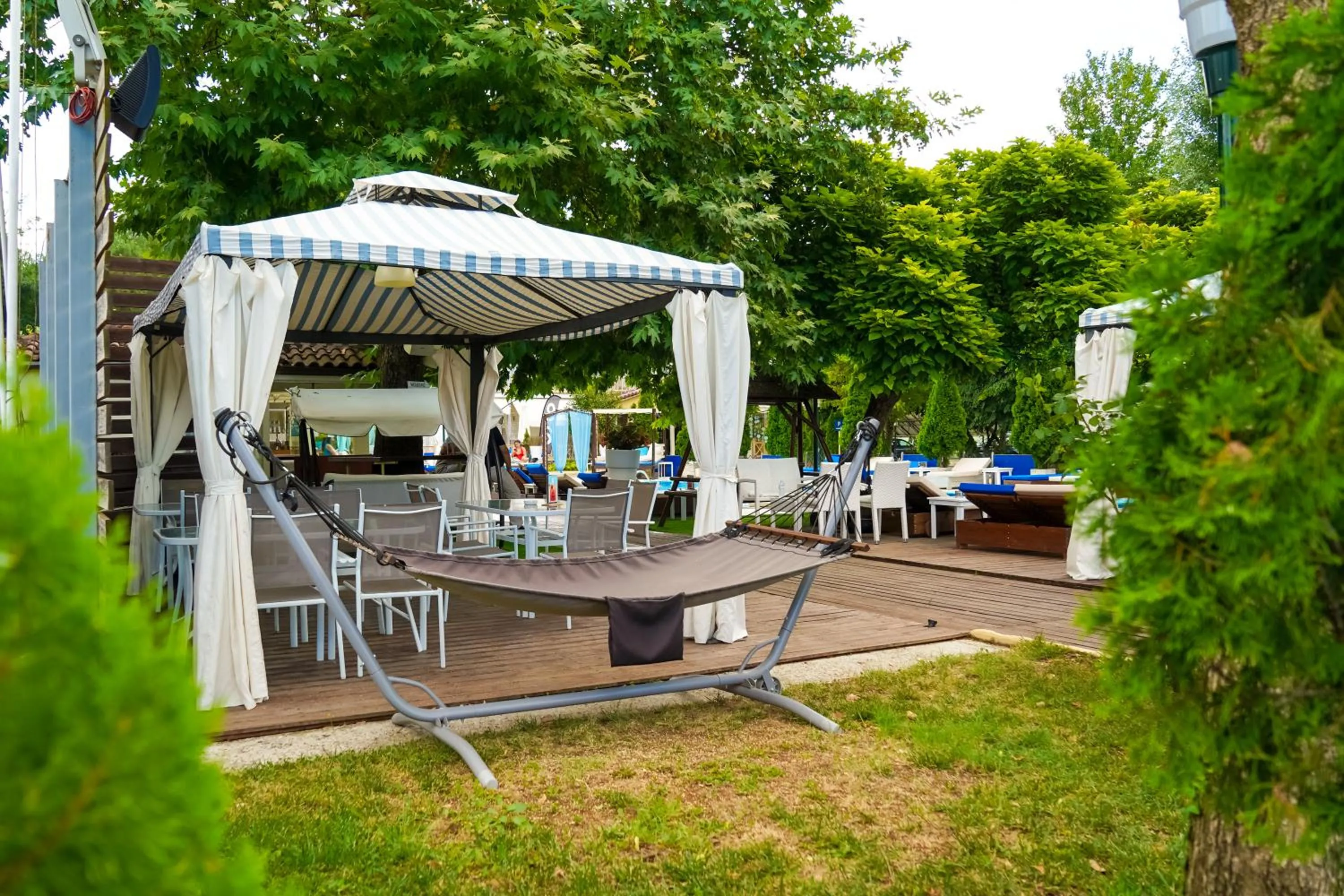 Patio in Krikonis Hotel