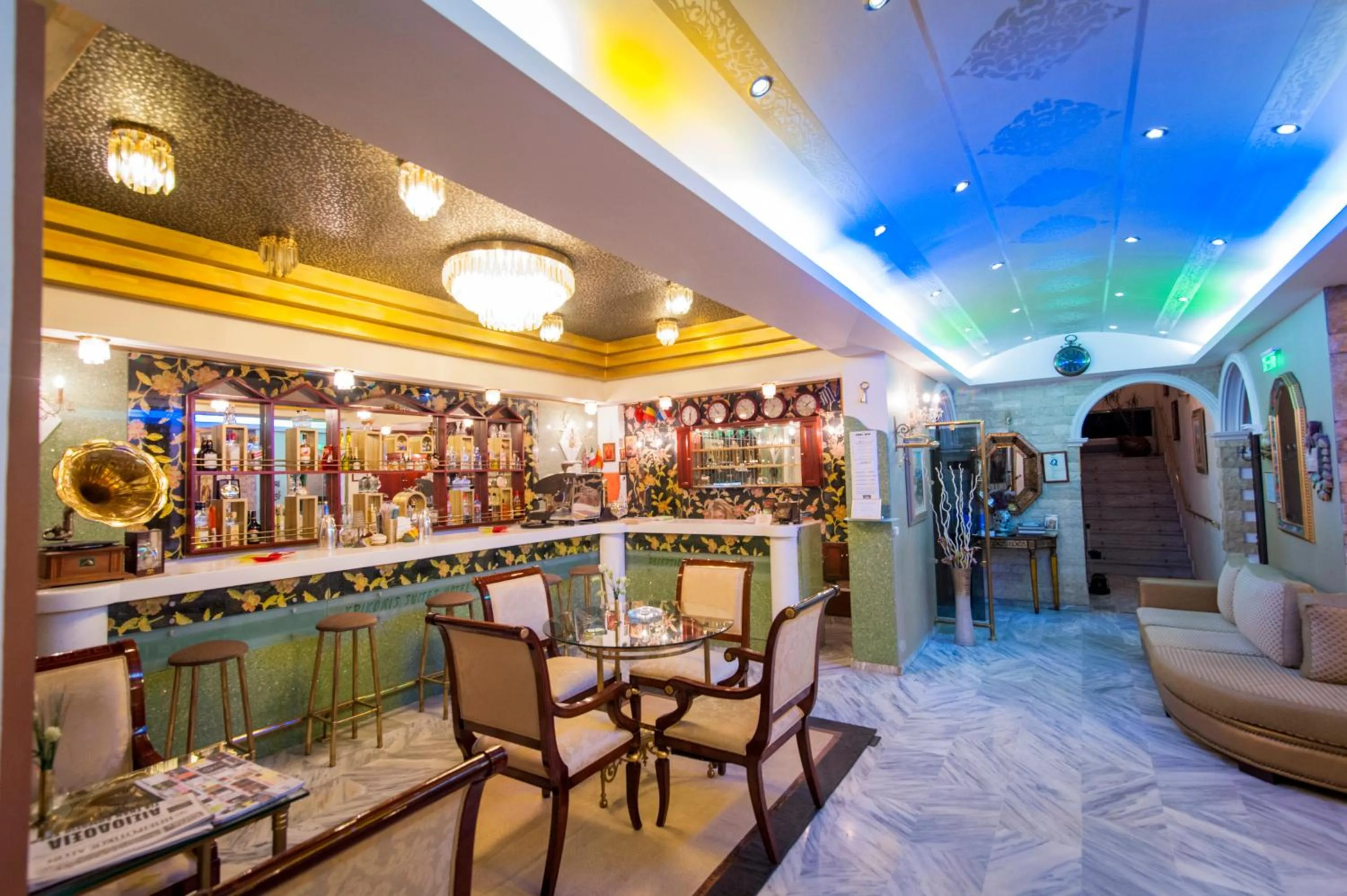 Lounge or bar in Krikonis Hotel
