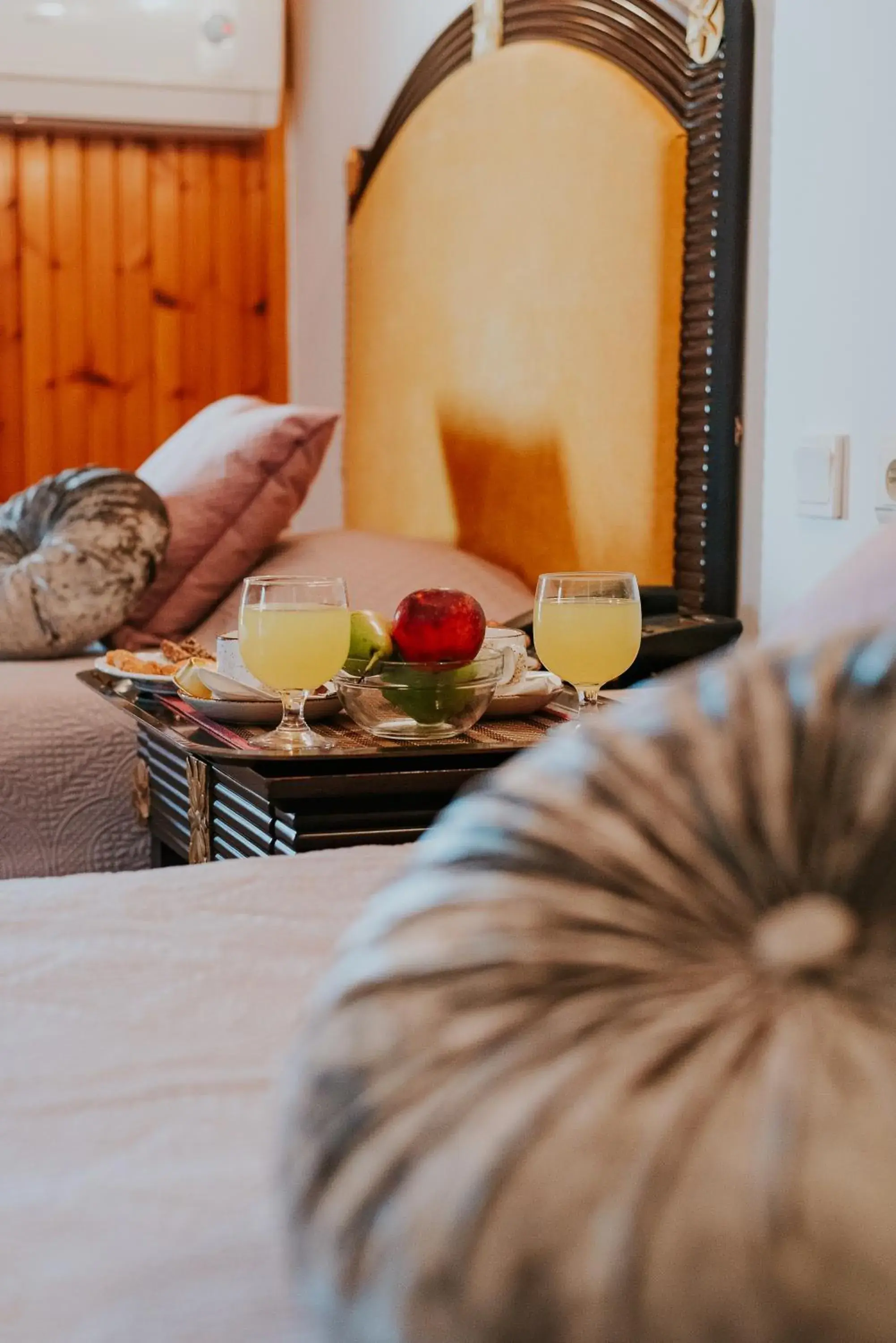 Bed in Krikonis Hotel Bed in Krikonis Hotel