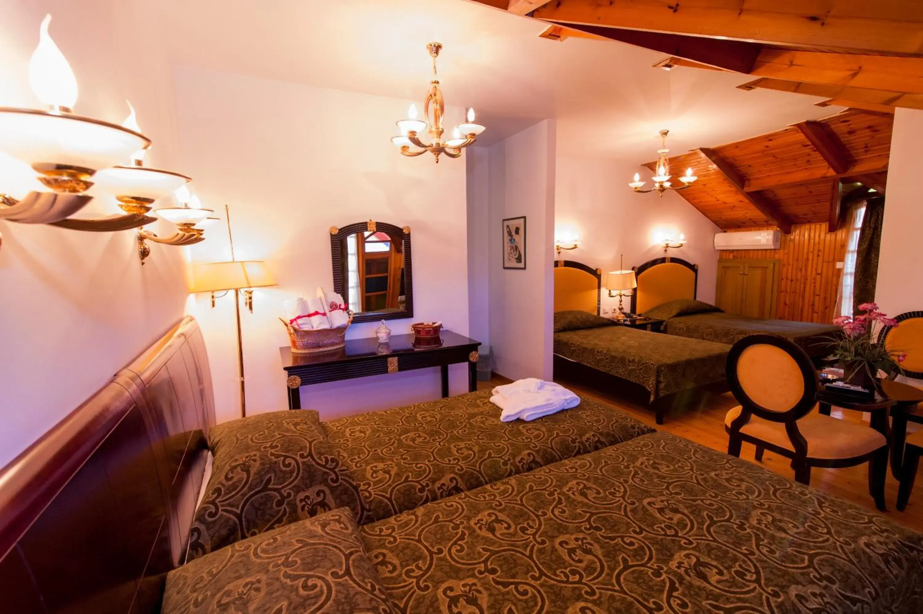 Photo of the whole room, Bed in Krikonis Hotel Photo of the whole room, Bed in Krikonis Hotel