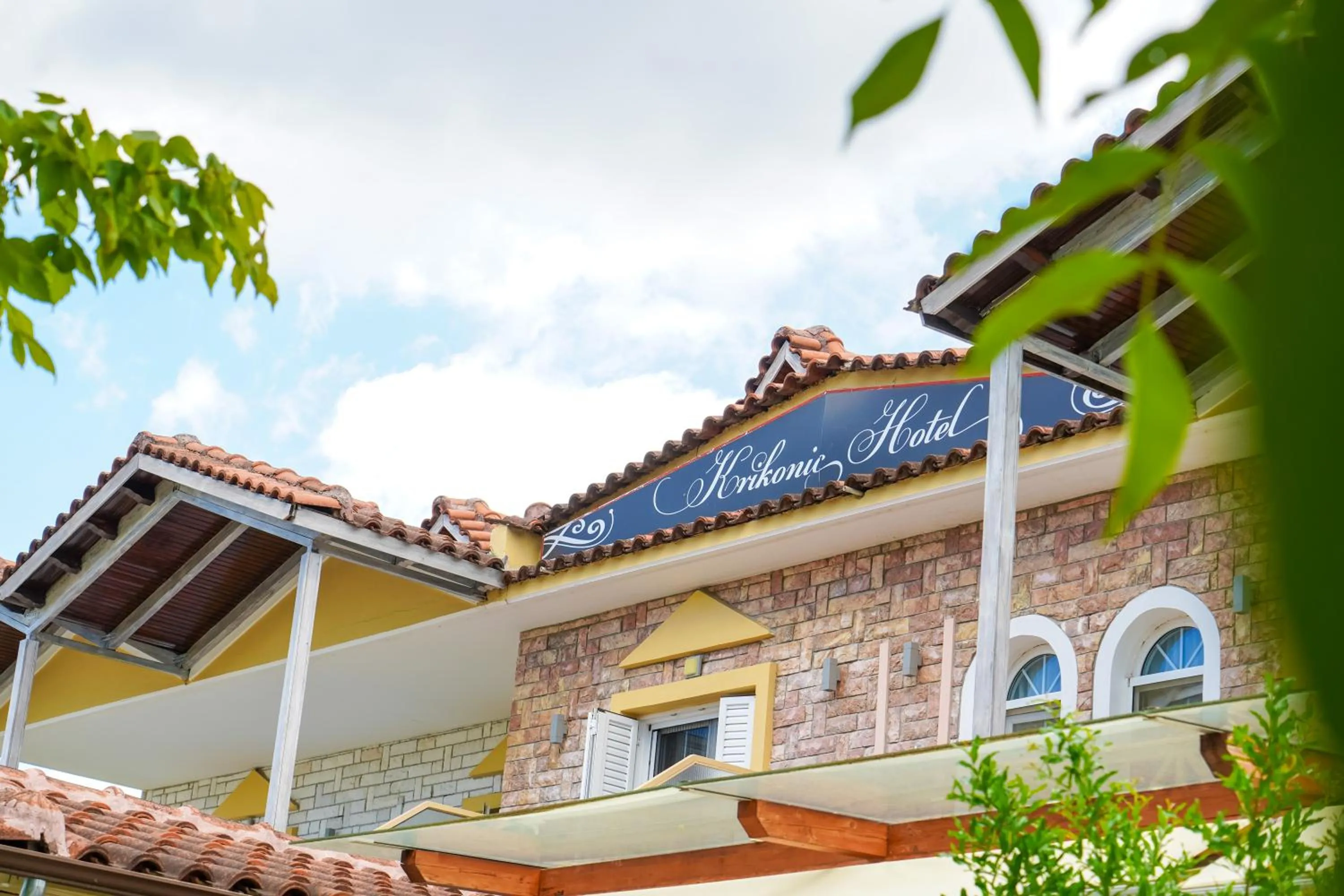 Property logo or sign in Krikonis Hotel