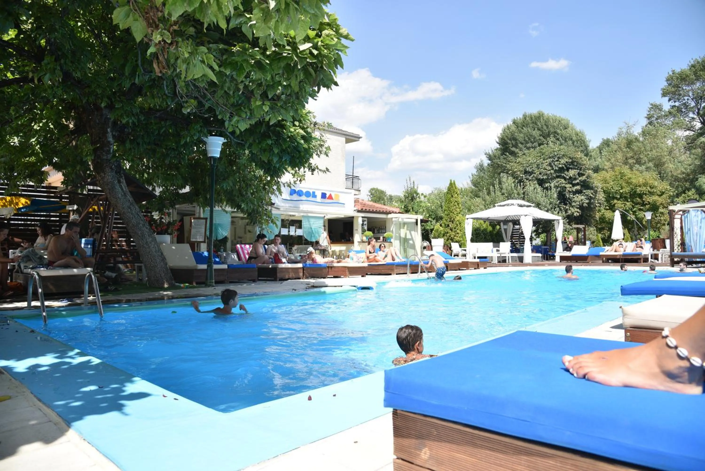 People in Krikonis Hotel