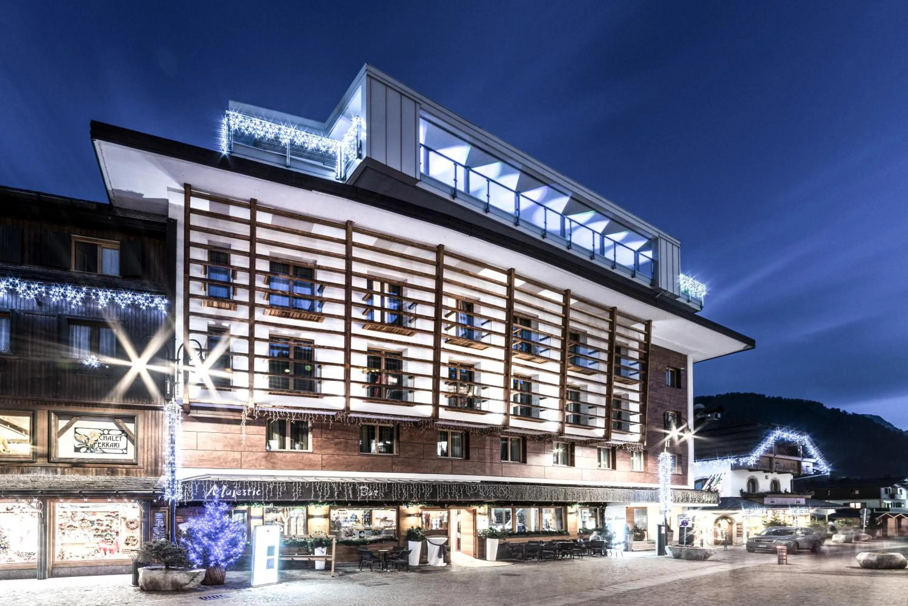 Property building in Majestic Hotel