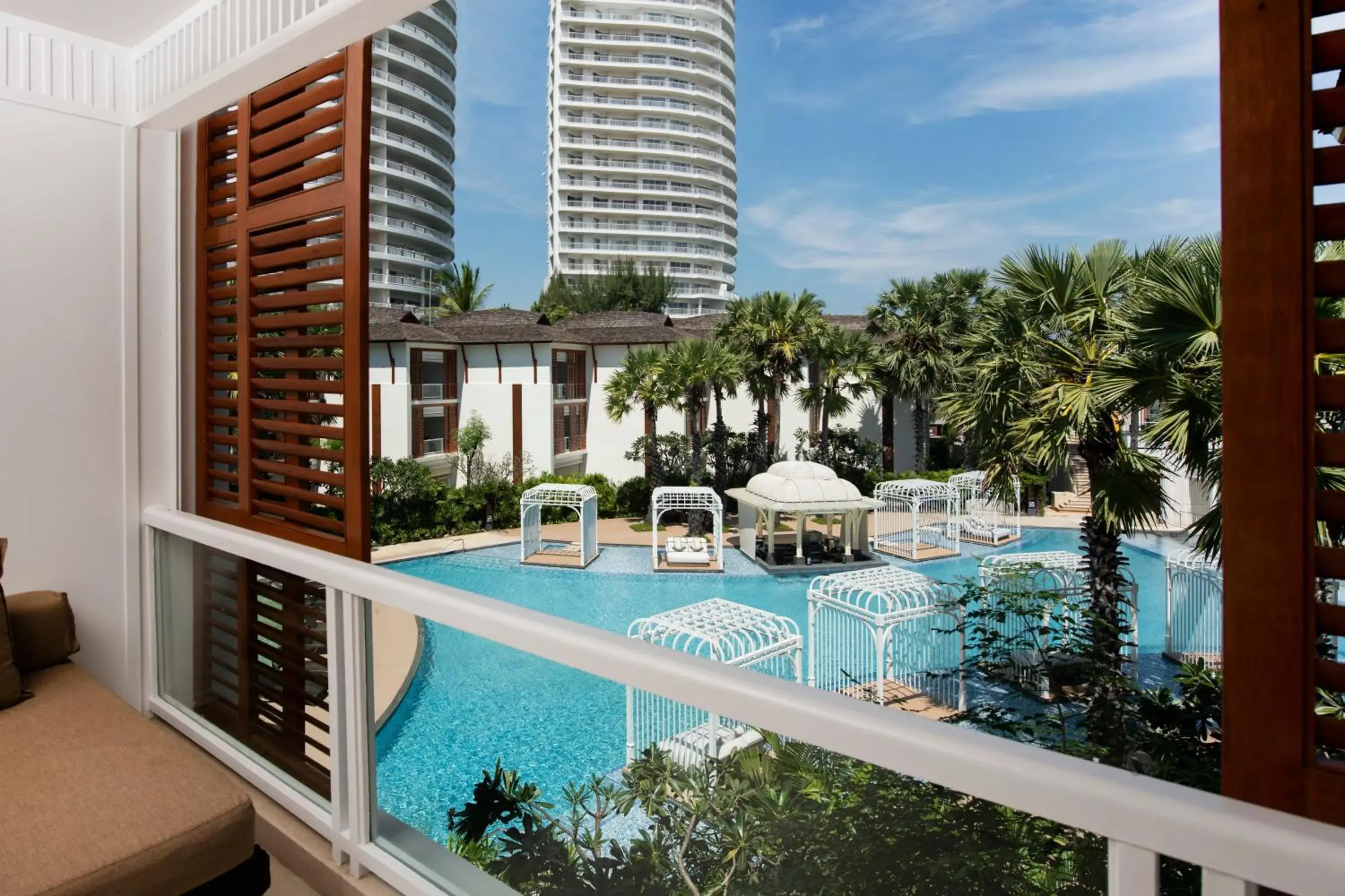 Pool view in InterContinental Hua Hin Resort by IHG Pool view in InterContinental Hua Hin Resort by IHG