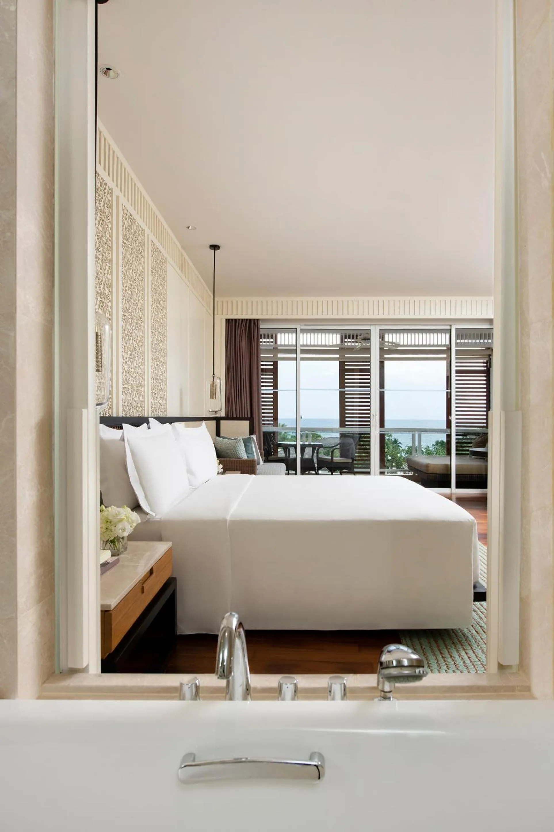 Bed in InterContinental Hua Hin Resort by IHG