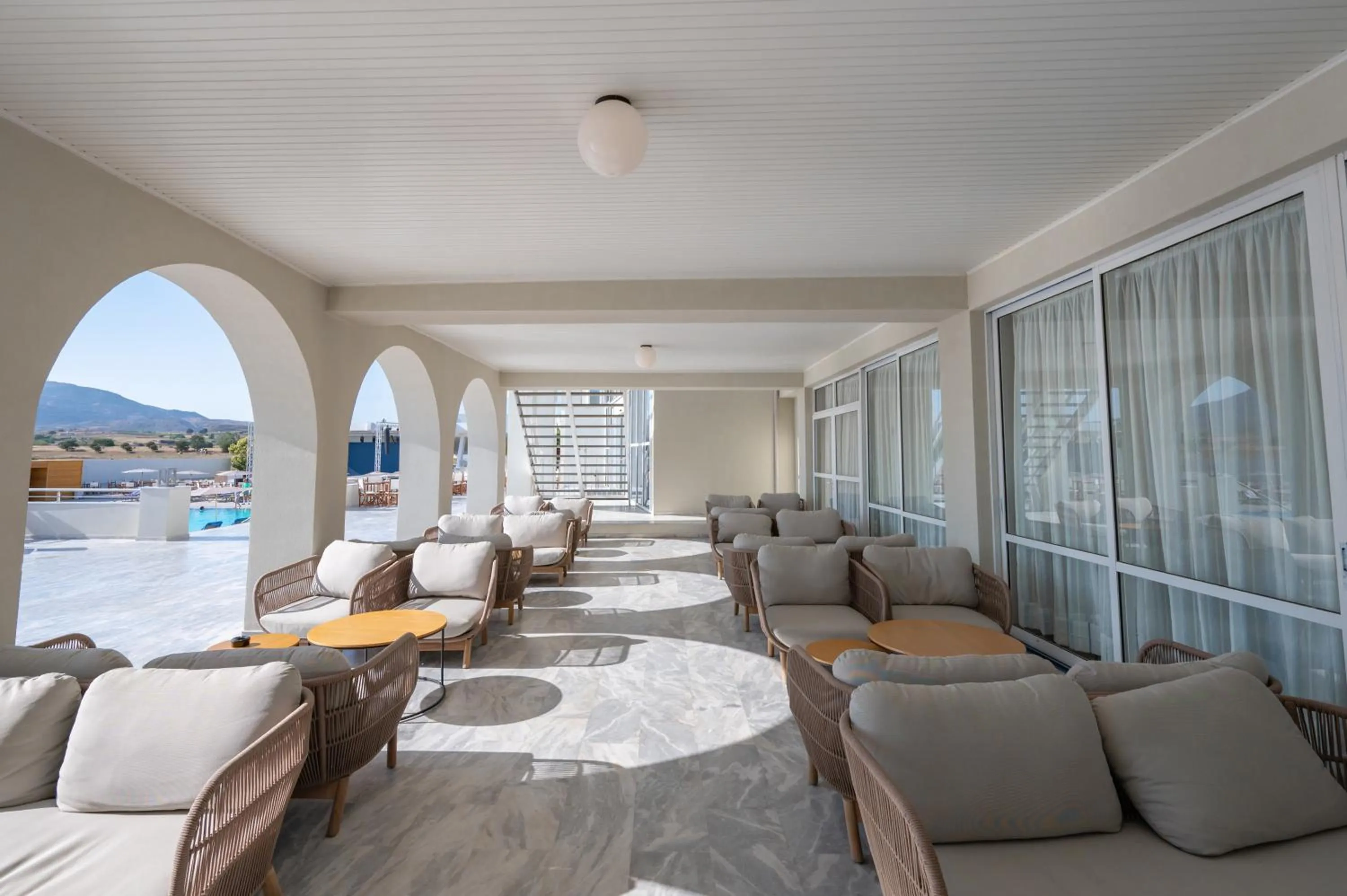 Seating area in Smy Kos Beach & Splash