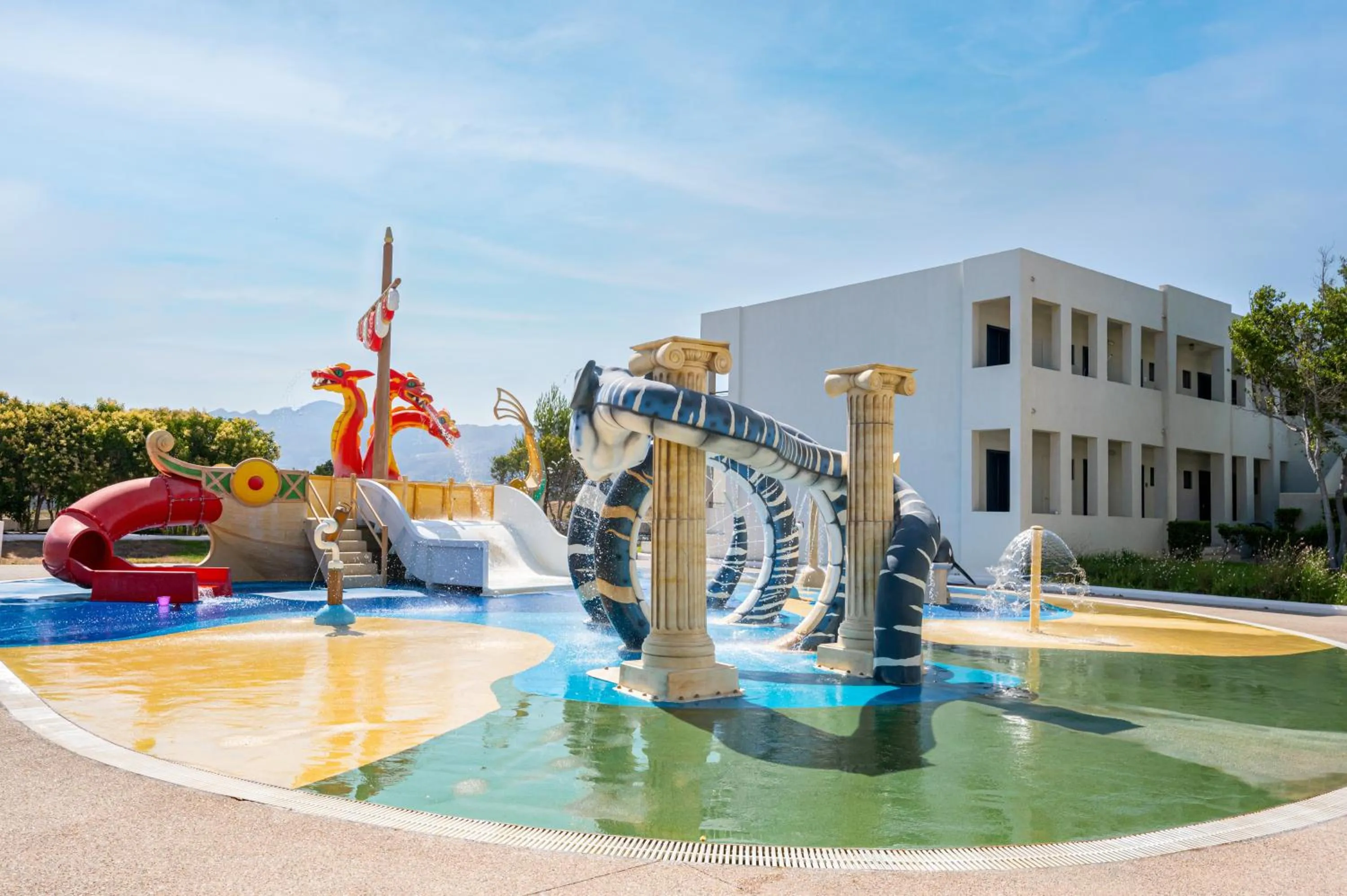 Children play ground in Smy Kos Beach & Splash