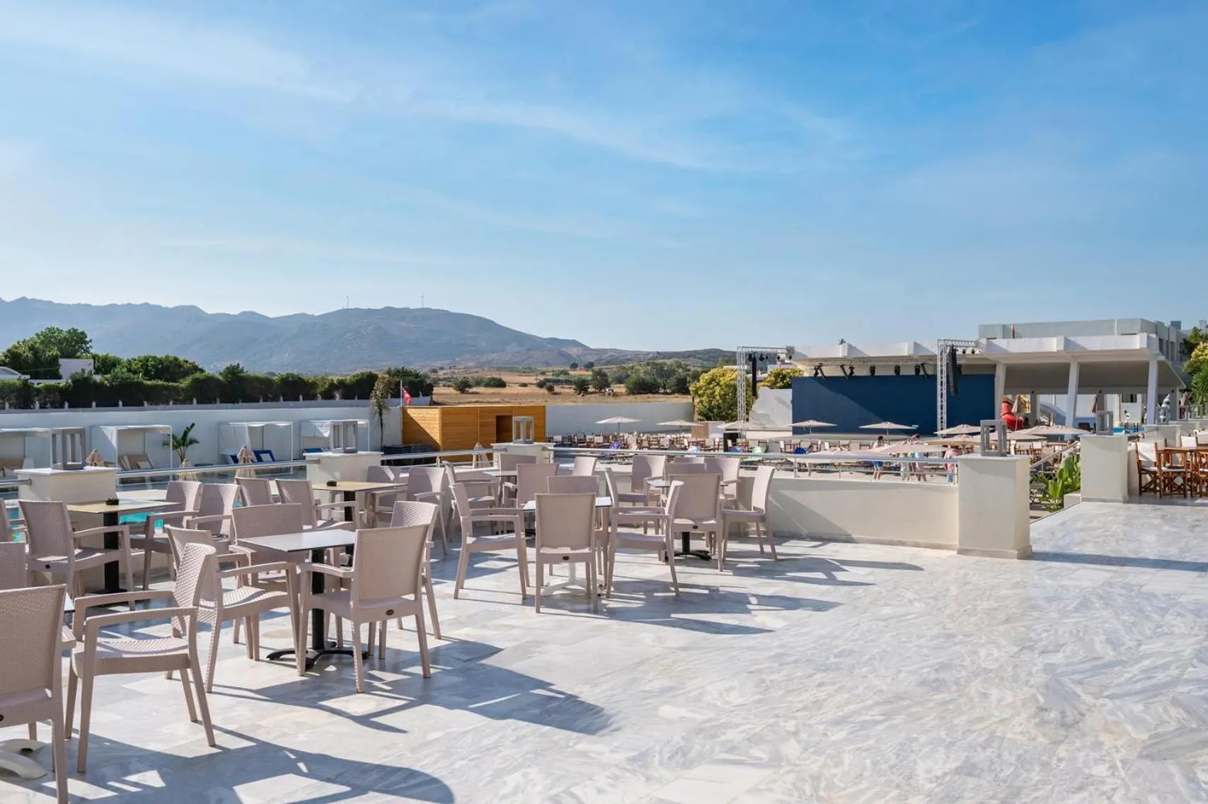 Seating area in Smy Kos Beach & Splash