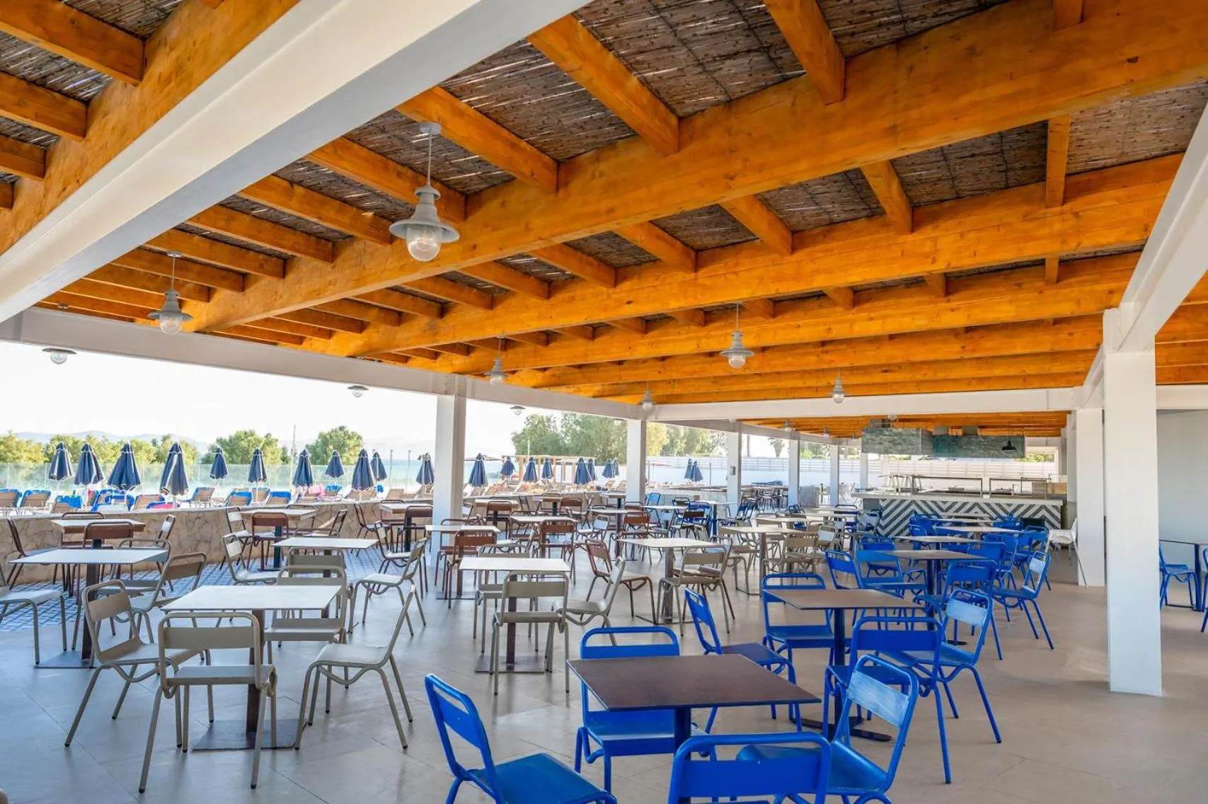 Restaurant/places to eat in Smy Kos Beach & Splash