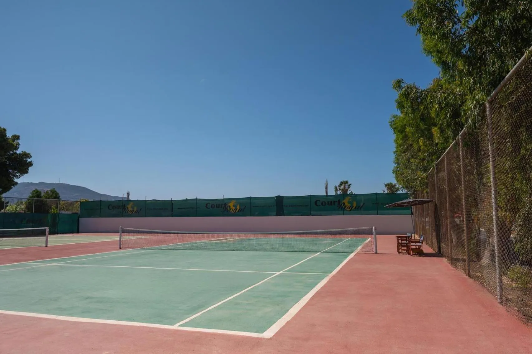 Tennis court in Smy Kos Beach & Splash