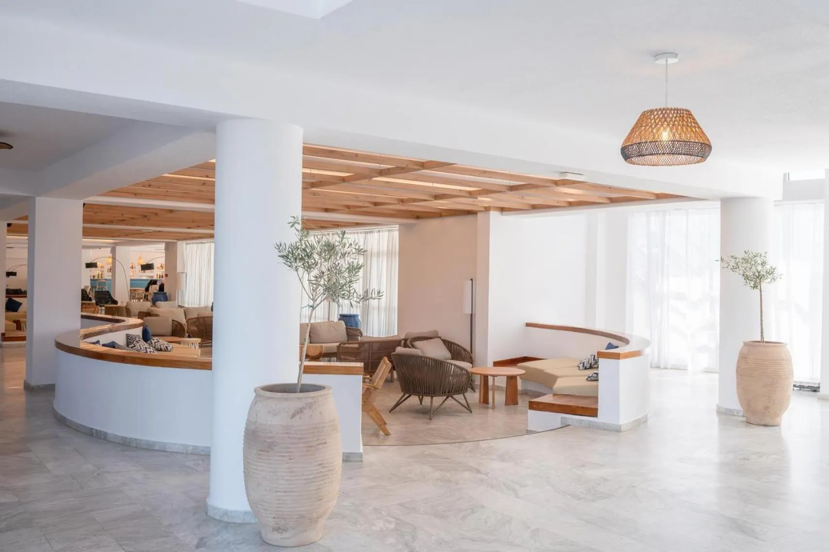 Seating area in Smy Kos Beach & Splash