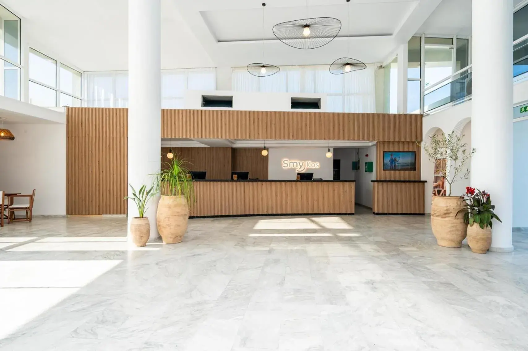 Lobby or reception in Smy Kos Beach & Splash Lobby or reception in Smy Kos Beach & Splash