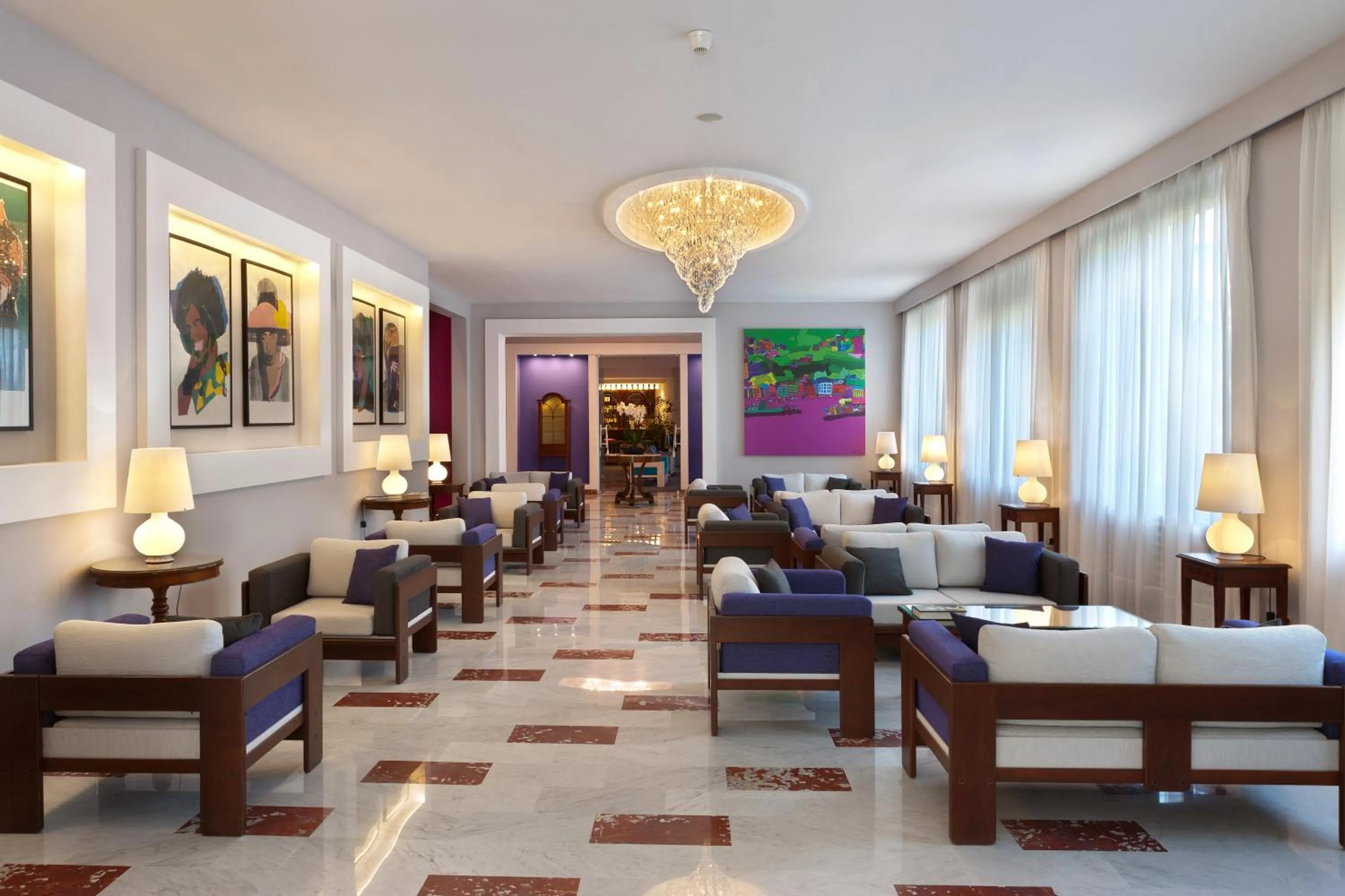 Lobby or reception in Hotel Continental