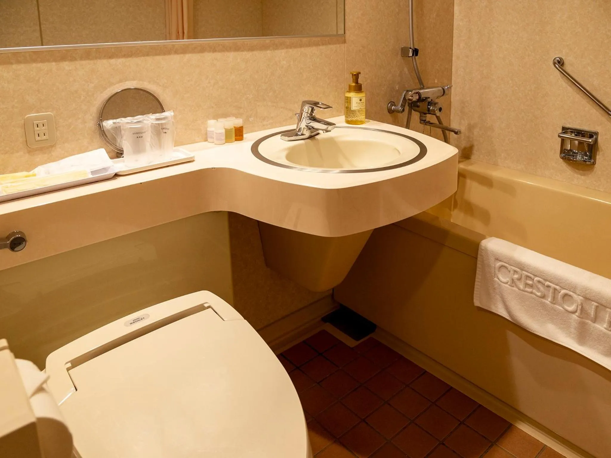 Toilet in Shibuya Creston Hotel