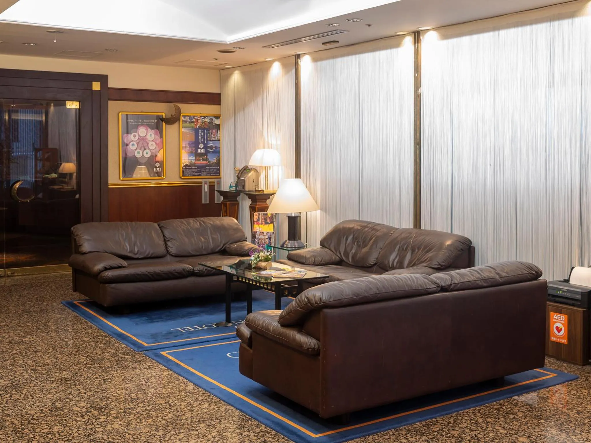 Lobby or reception in Shibuya Creston Hotel