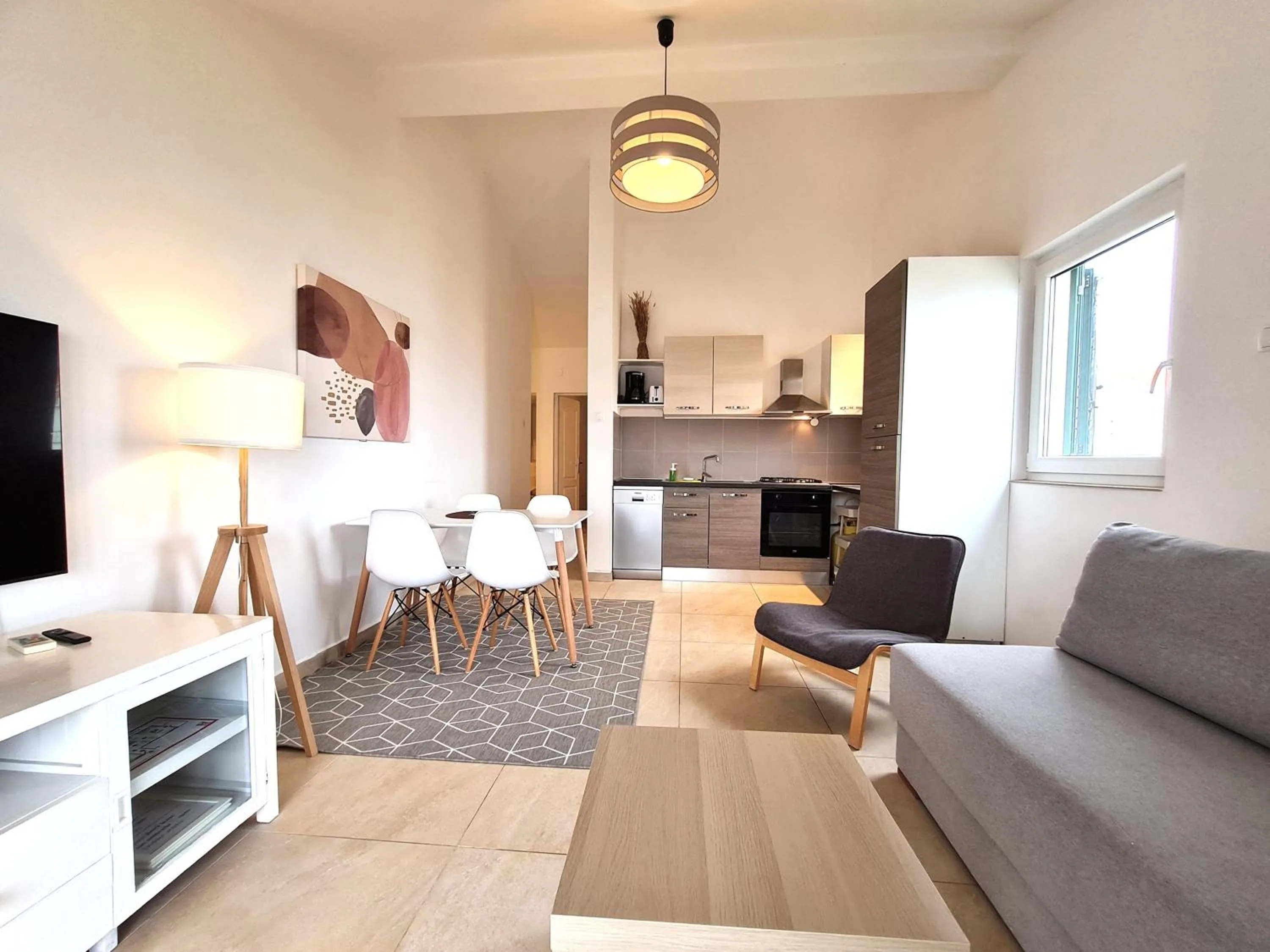 Living room in Lagom-VODICE