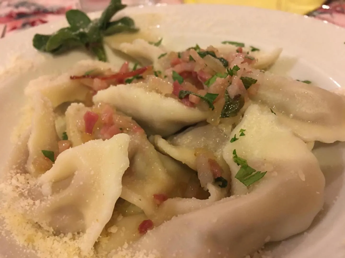 Food close-up in Hotel Milano