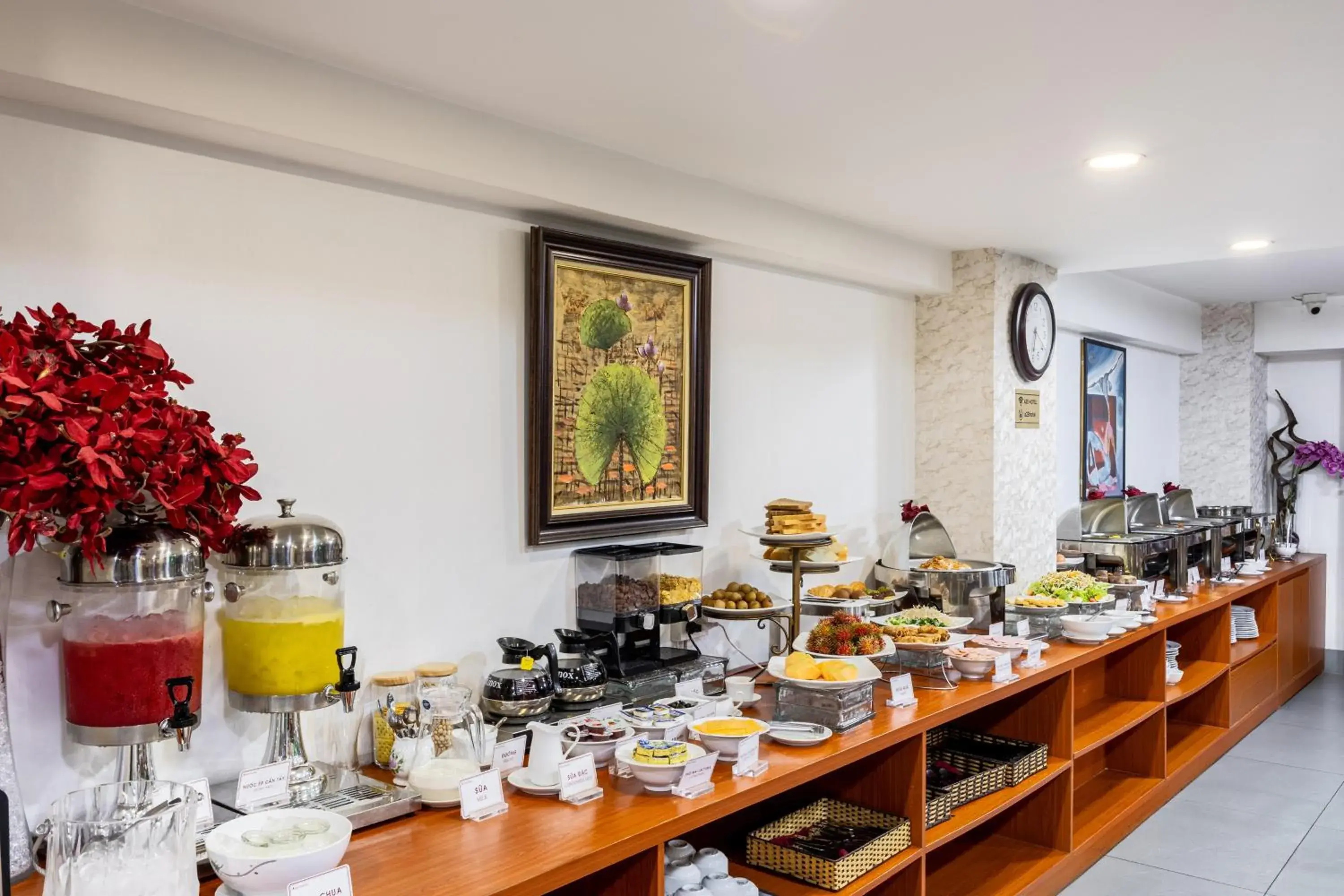 Buffet breakfast in A25 Hotel - 29 Bùi Thị Xuân Buffet breakfast in A25 Hotel - 29 Bùi Thị Xuân