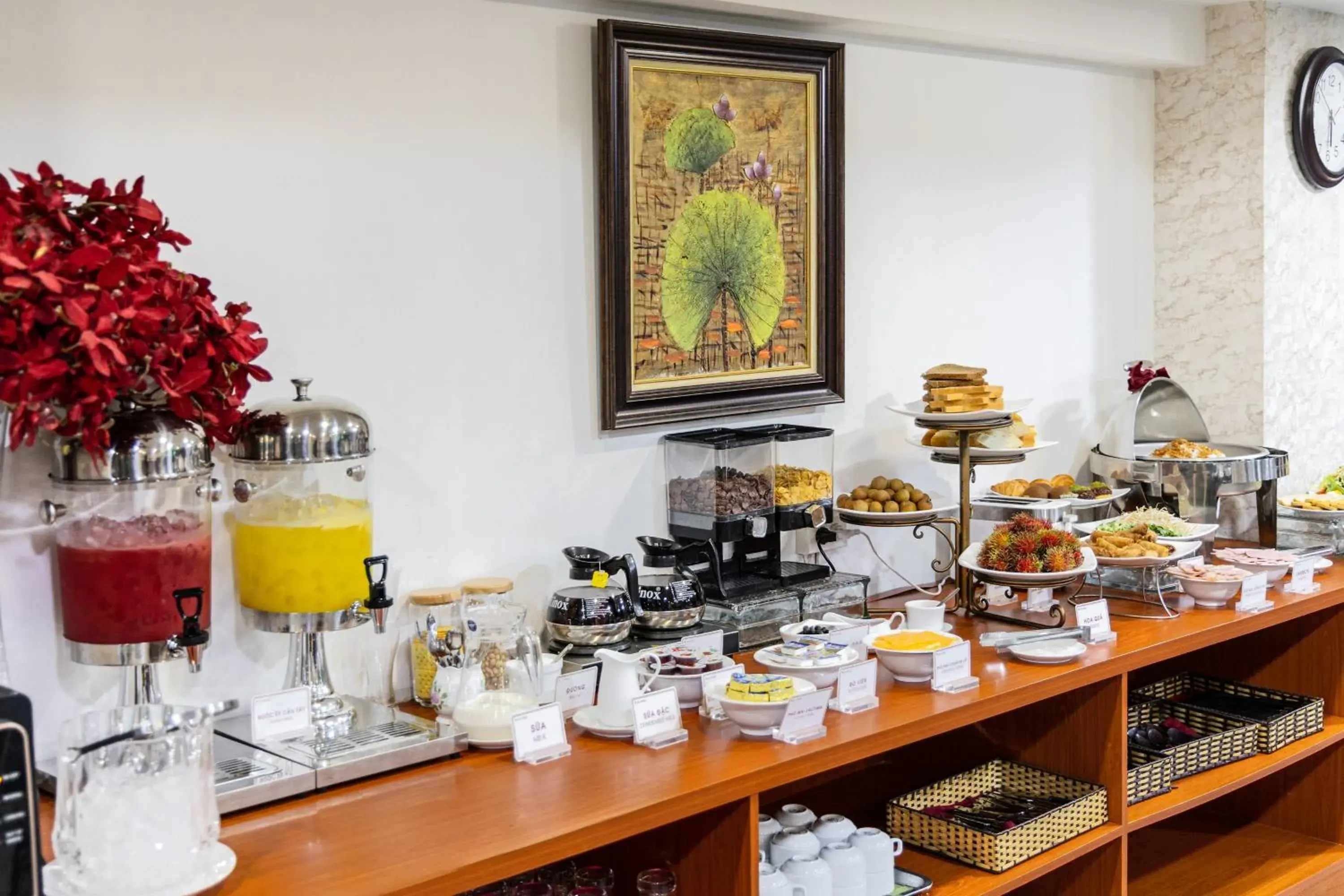 Buffet breakfast in A25 Hotel - 29 Bùi Thị Xuân Buffet breakfast in A25 Hotel - 29 Bùi Thị Xuân