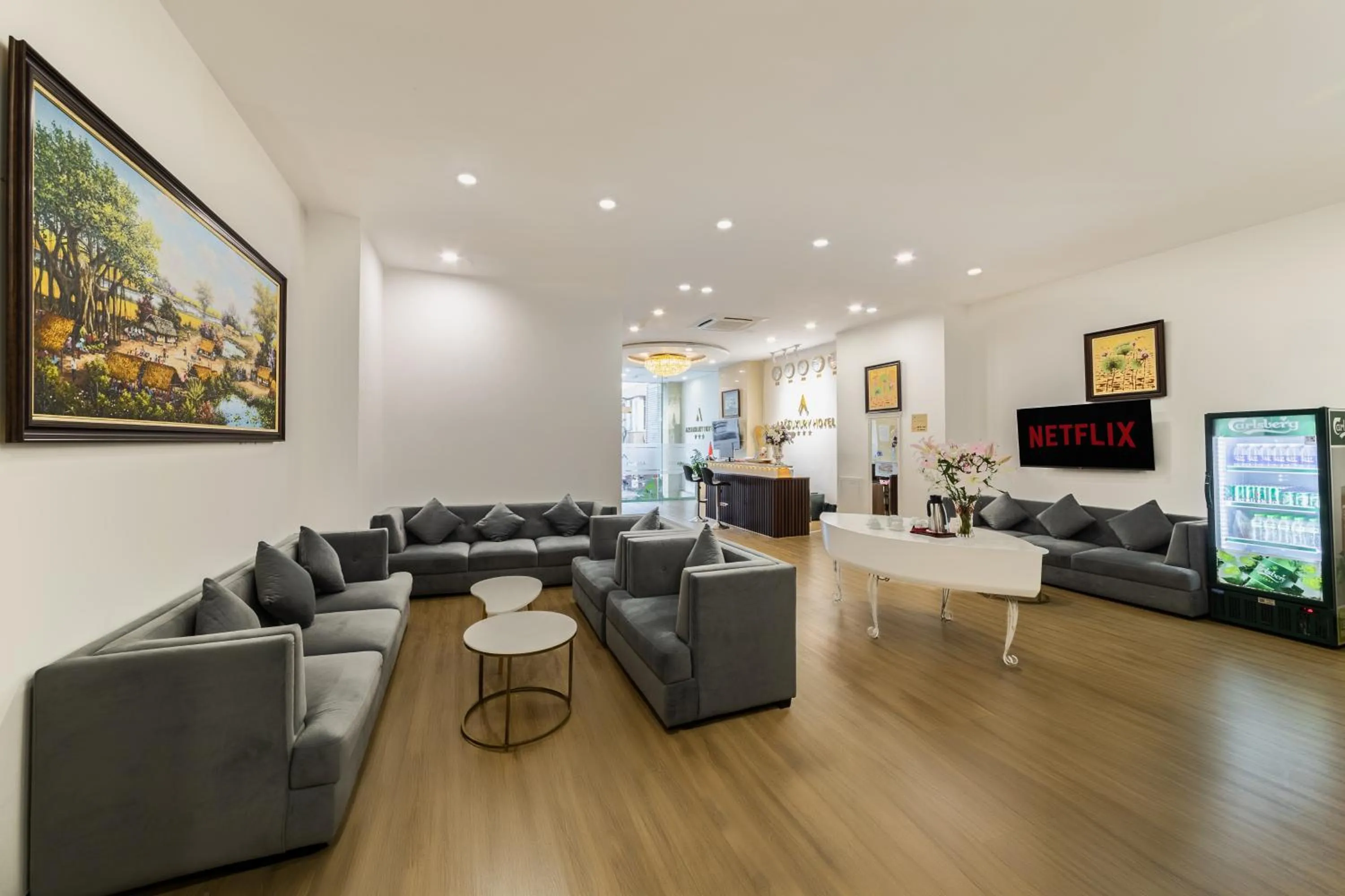 Seating area in A25 Hotel - 29 Bùi Thị Xuân