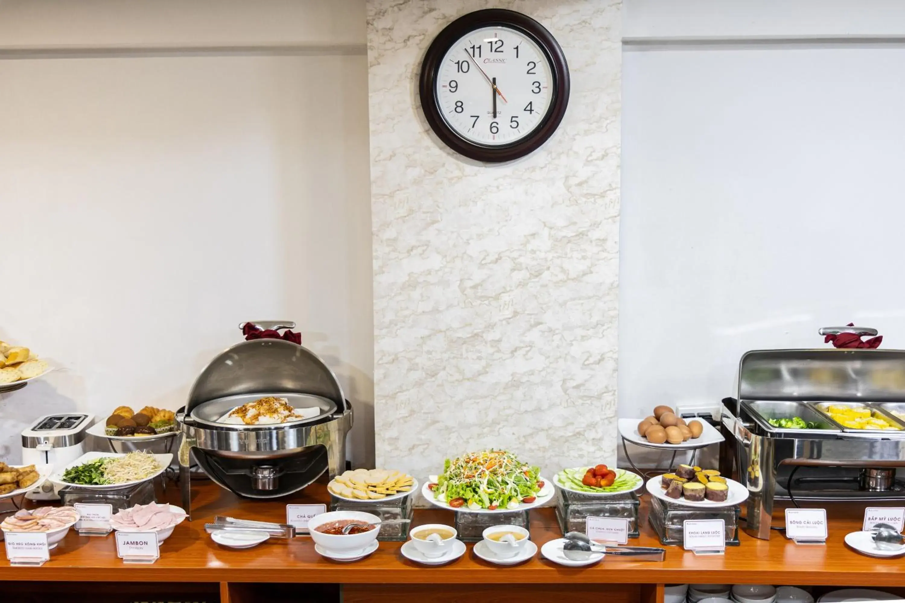 Buffet breakfast in A25 Hotel - 29 Bùi Thị Xuân Buffet breakfast in A25 Hotel - 29 Bùi Thị Xuân