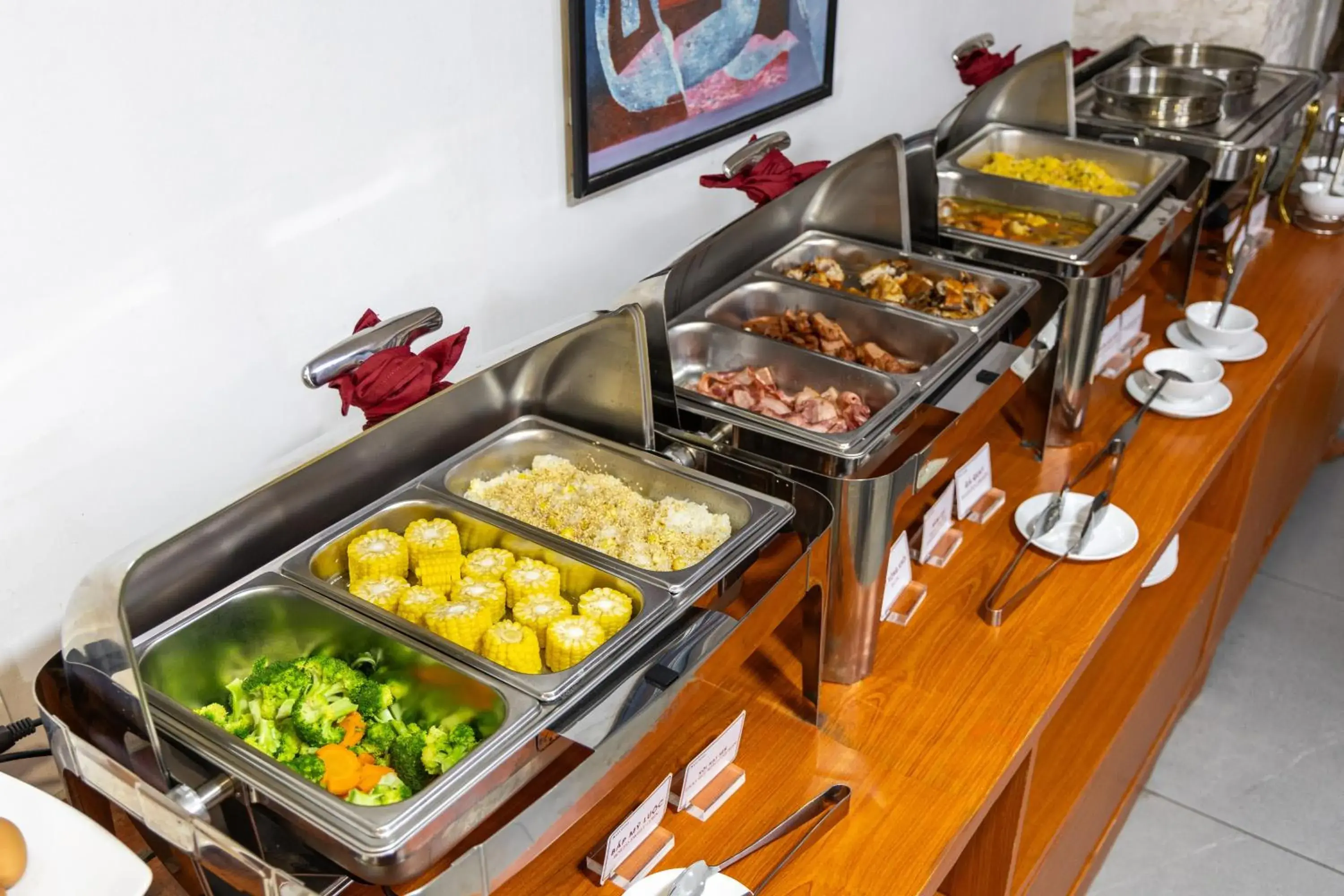 Buffet breakfast in A25 Hotel - 29 Bùi Thị Xuân Buffet breakfast in A25 Hotel - 29 Bùi Thị Xuân