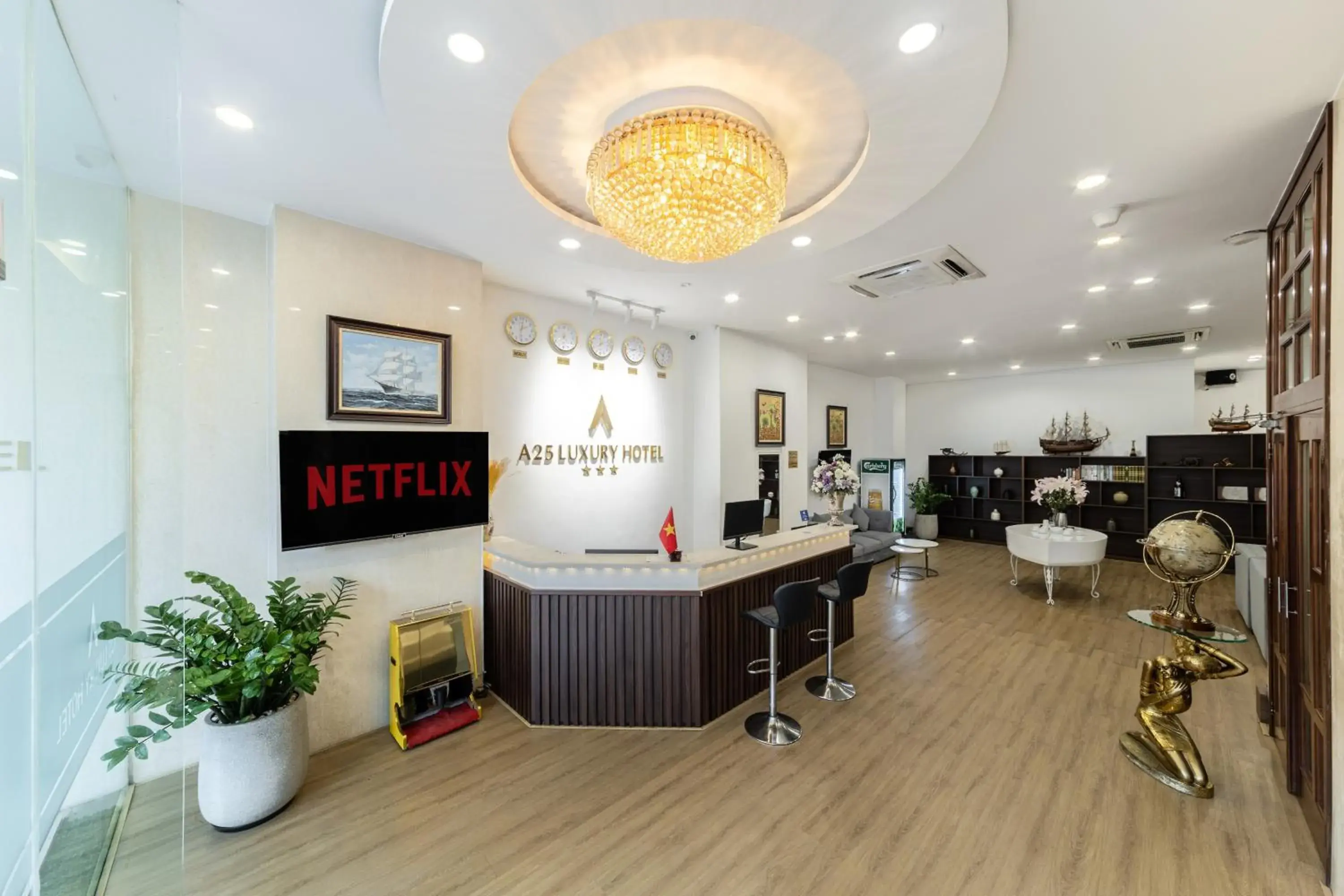 Lobby or reception in A25 Hotel - 29 Bùi Thị Xuân Lobby or reception in A25 Hotel - 29 Bùi Thị Xuân
