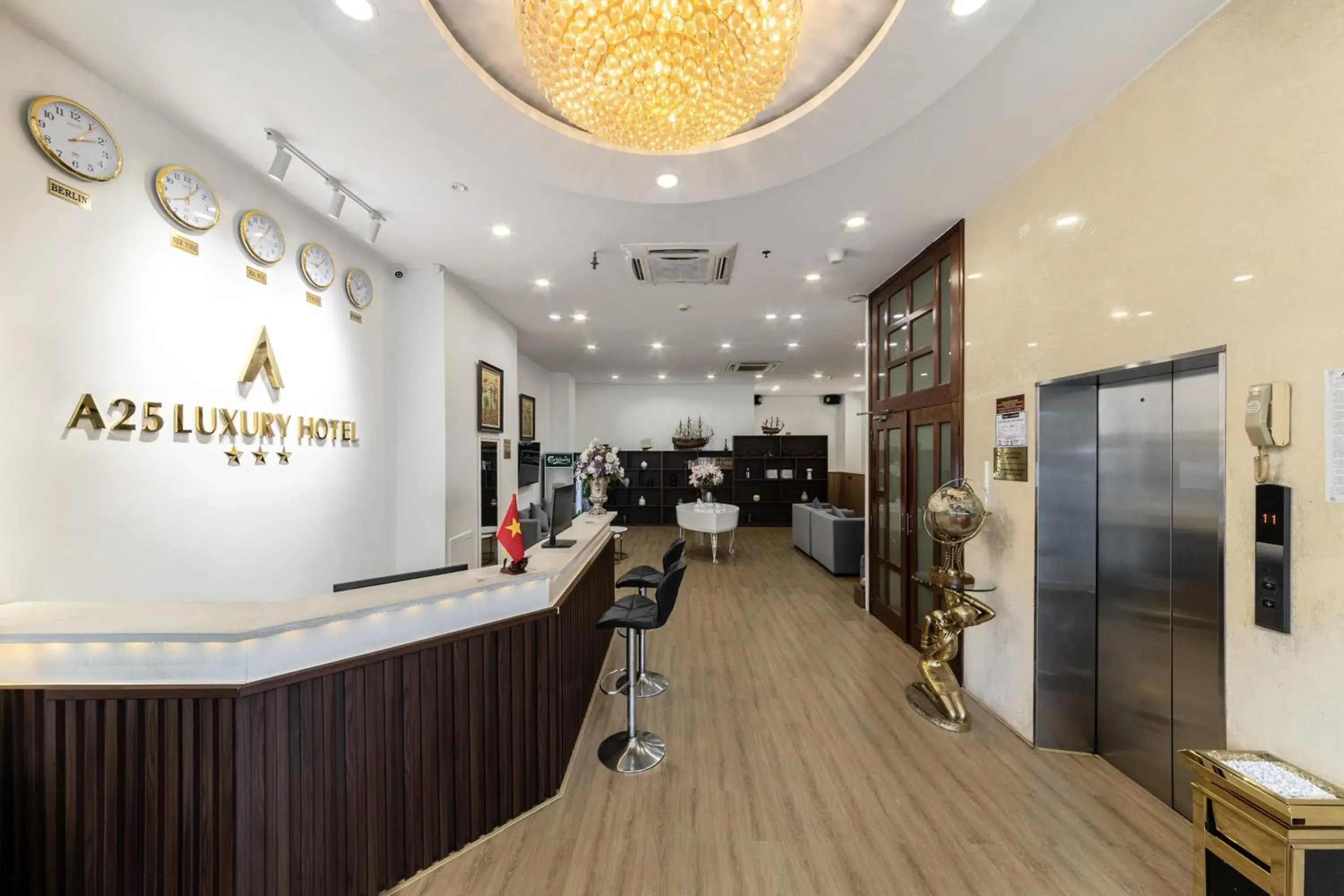 Lobby or reception in A25 Hotel - 29 Bùi Thị Xuân Lobby or reception in A25 Hotel - 29 Bùi Thị Xuân