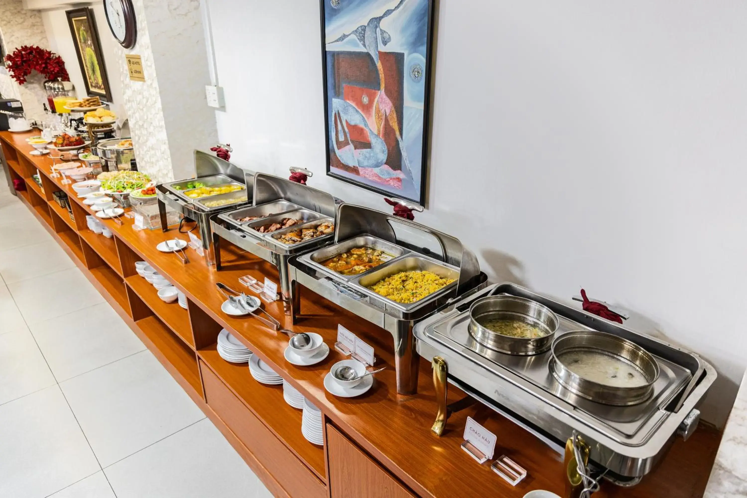 Buffet breakfast in A25 Hotel - 29 Bùi Thị Xuân Buffet breakfast in A25 Hotel - 29 Bùi Thị Xuân