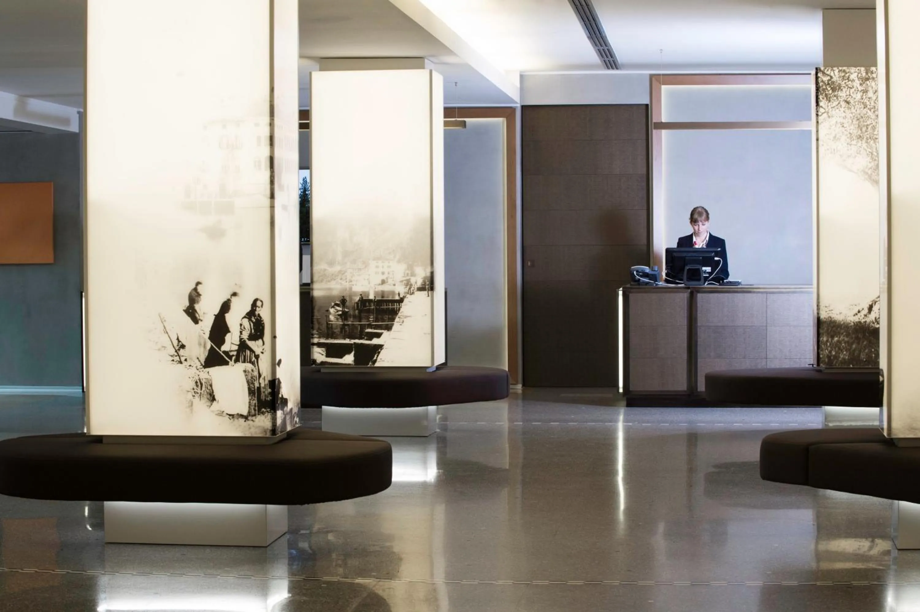 Lobby or reception in Du Lac Et Du Parc Grand Resort