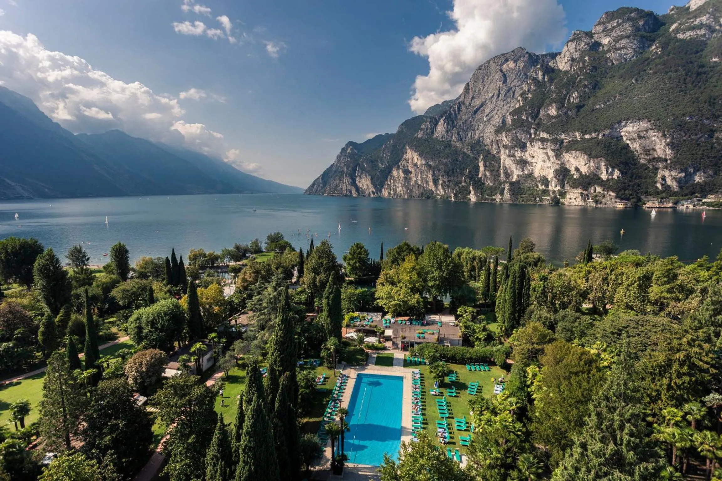 Bird's eye view in Du Lac Et Du Parc Grand Resort