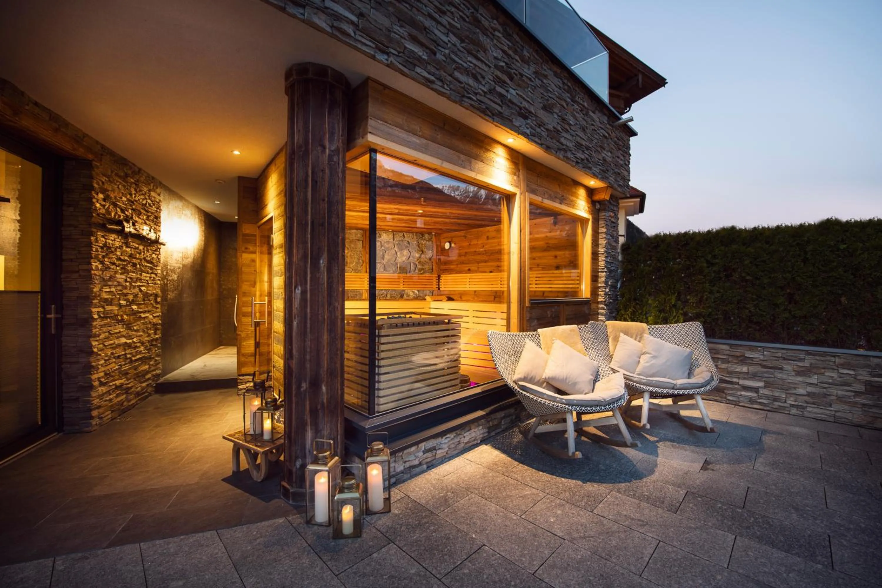 Sauna in Premium Activehotel Bergkönig