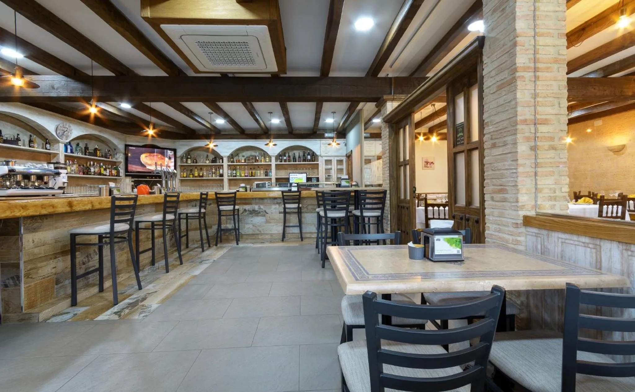 Lounge or bar in Hotel Rural Los Angeles en Las Hurdes