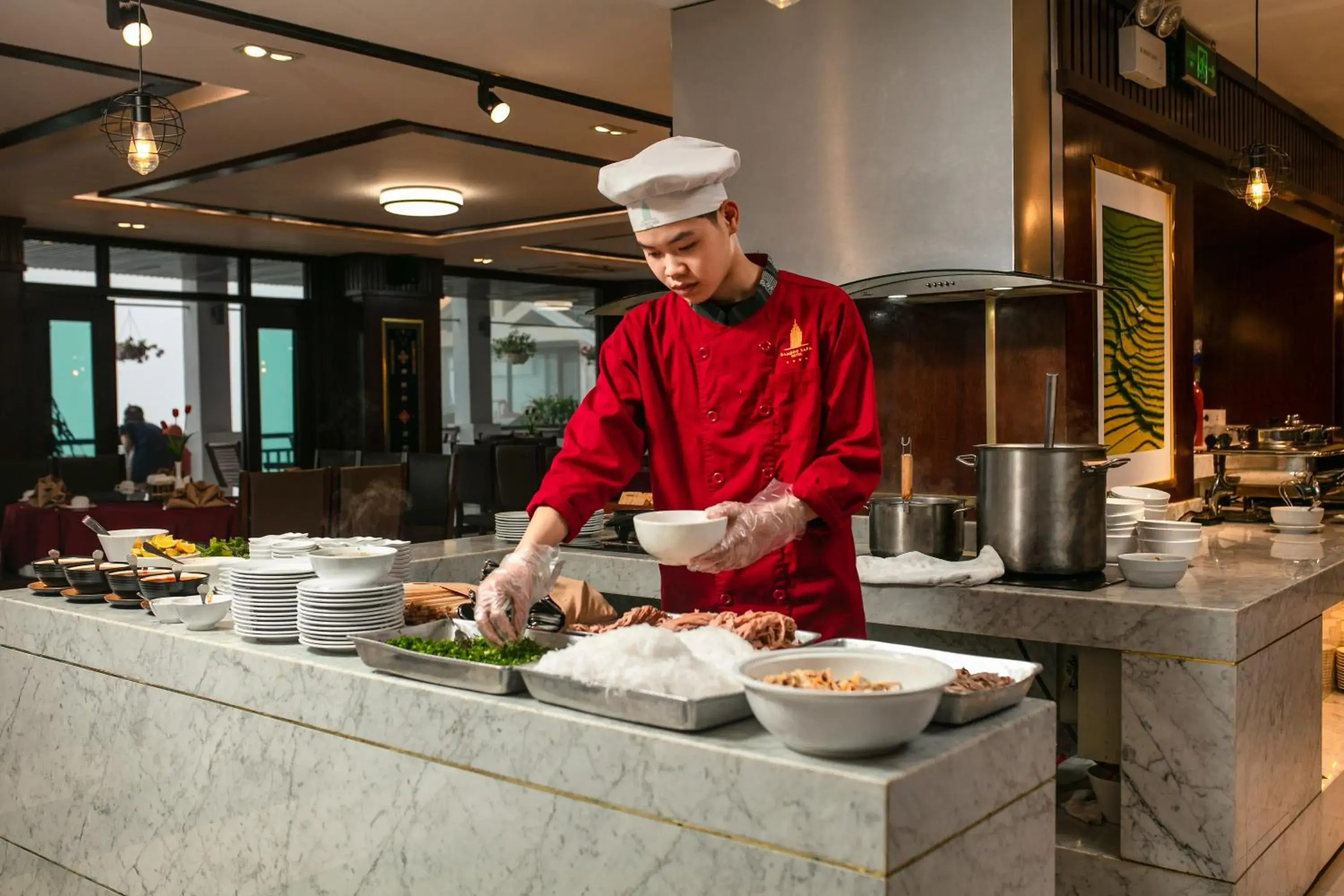 Restaurant/places to eat in Bamboo Sapa Hotel Restaurant/places to eat in Bamboo Sapa Hotel