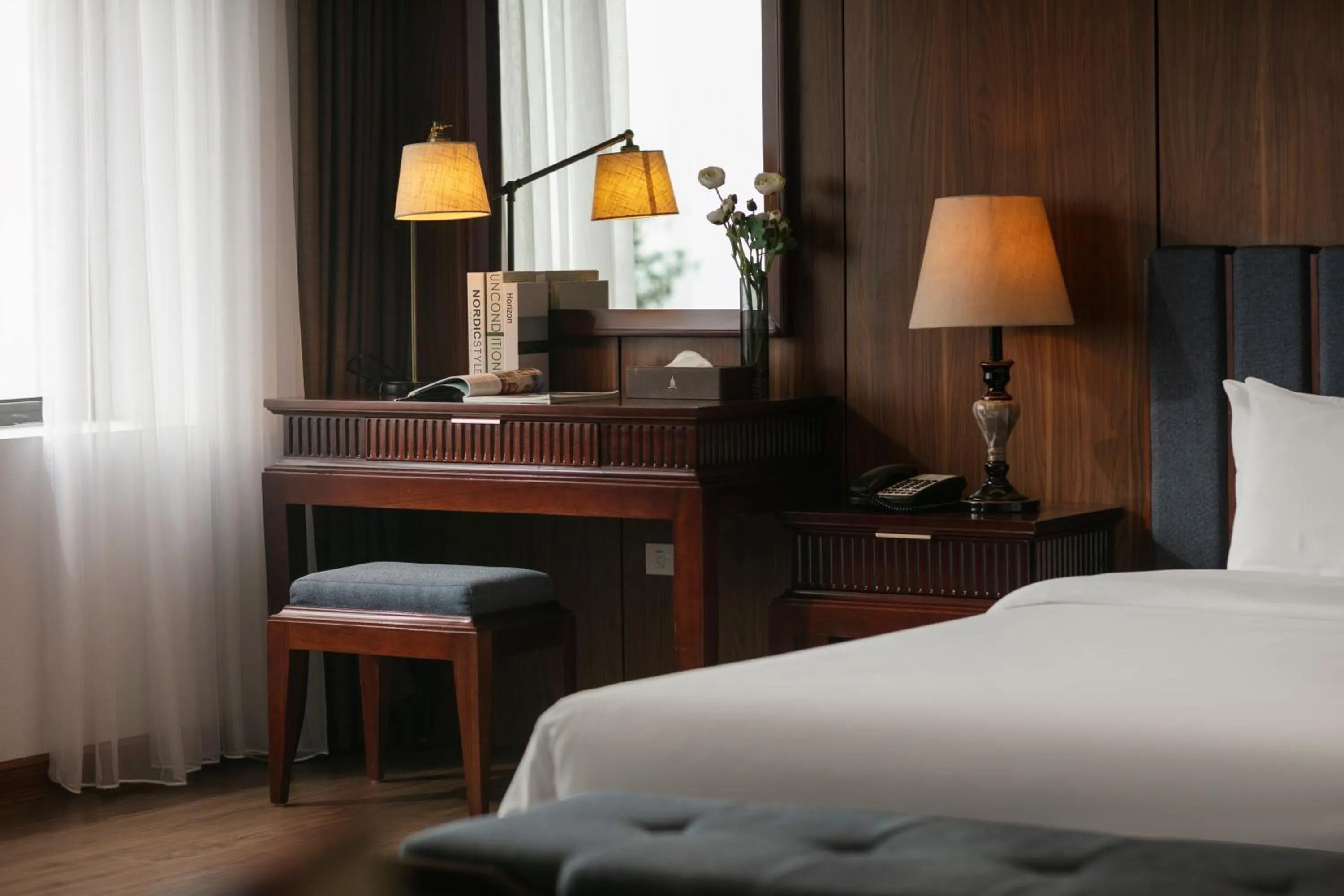 Photo of the whole room, Bed in Bamboo Sapa Hotel