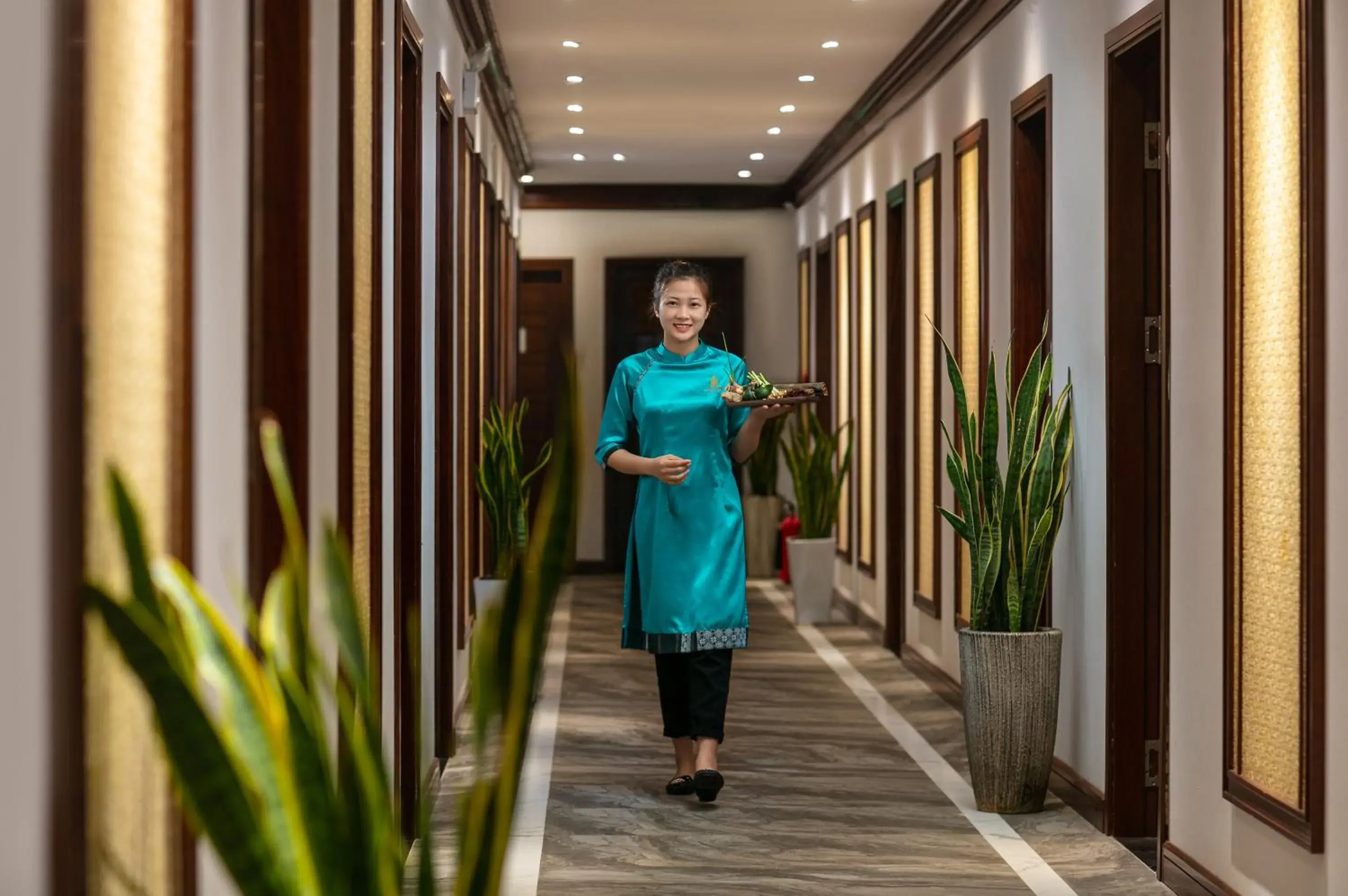 Property building in Bamboo Sapa Hotel Property building in Bamboo Sapa Hotel